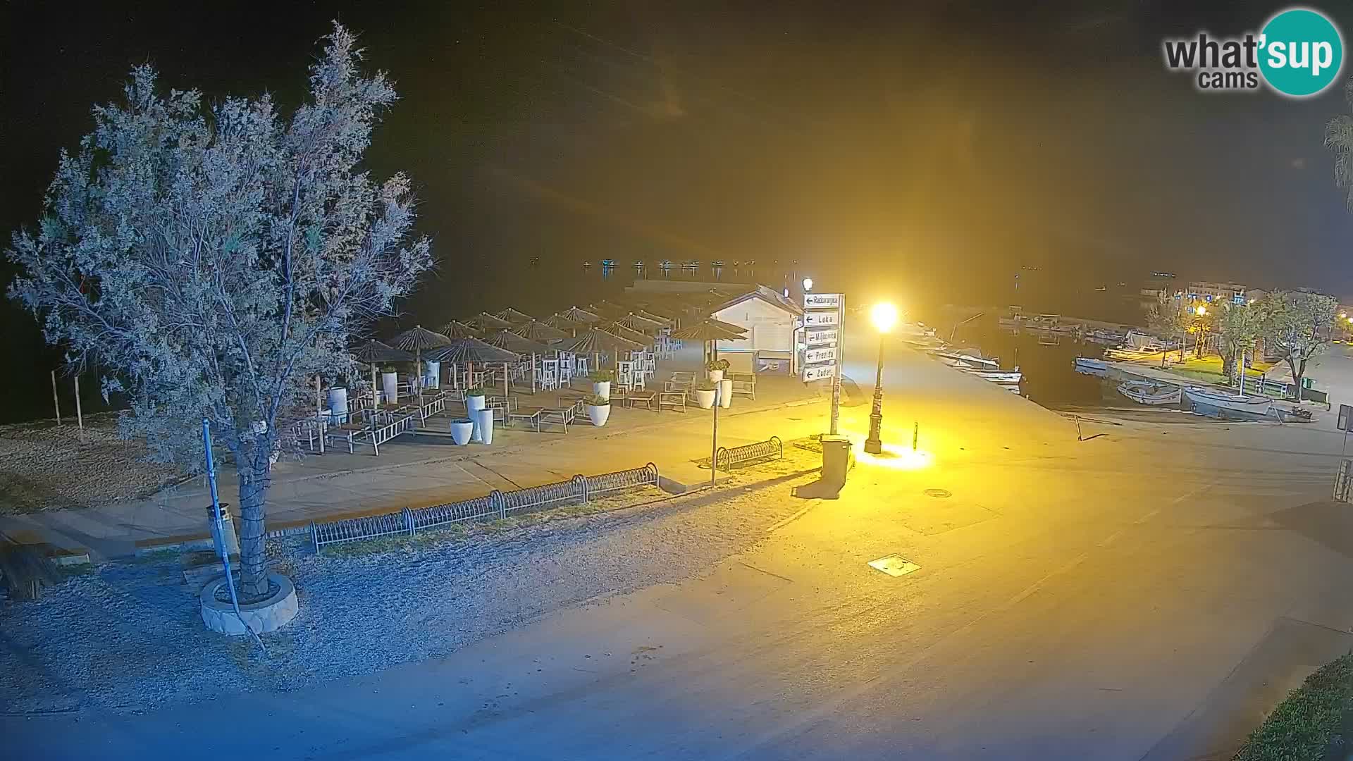 Vir LIVE webcam – Beach – Dalmatia – Croatia