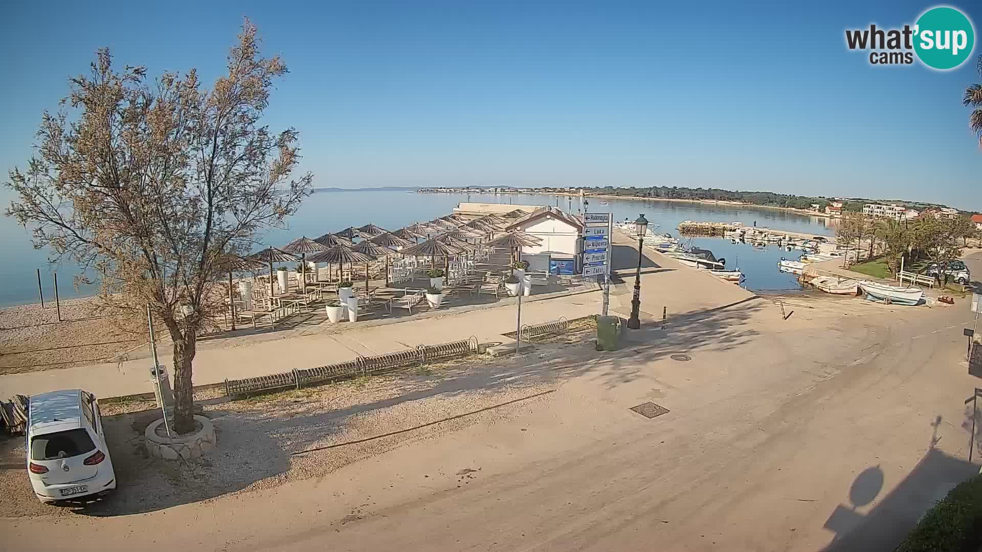 Vir LIVE webcam – Beach – Dalmatia – Croatia