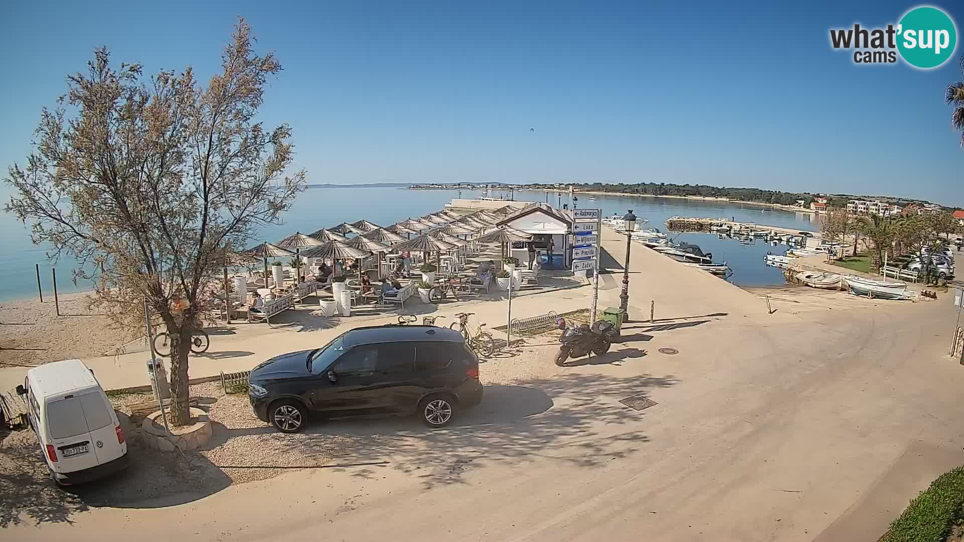 Vir LIVE webcam – Beach – Dalmatia – Croatia