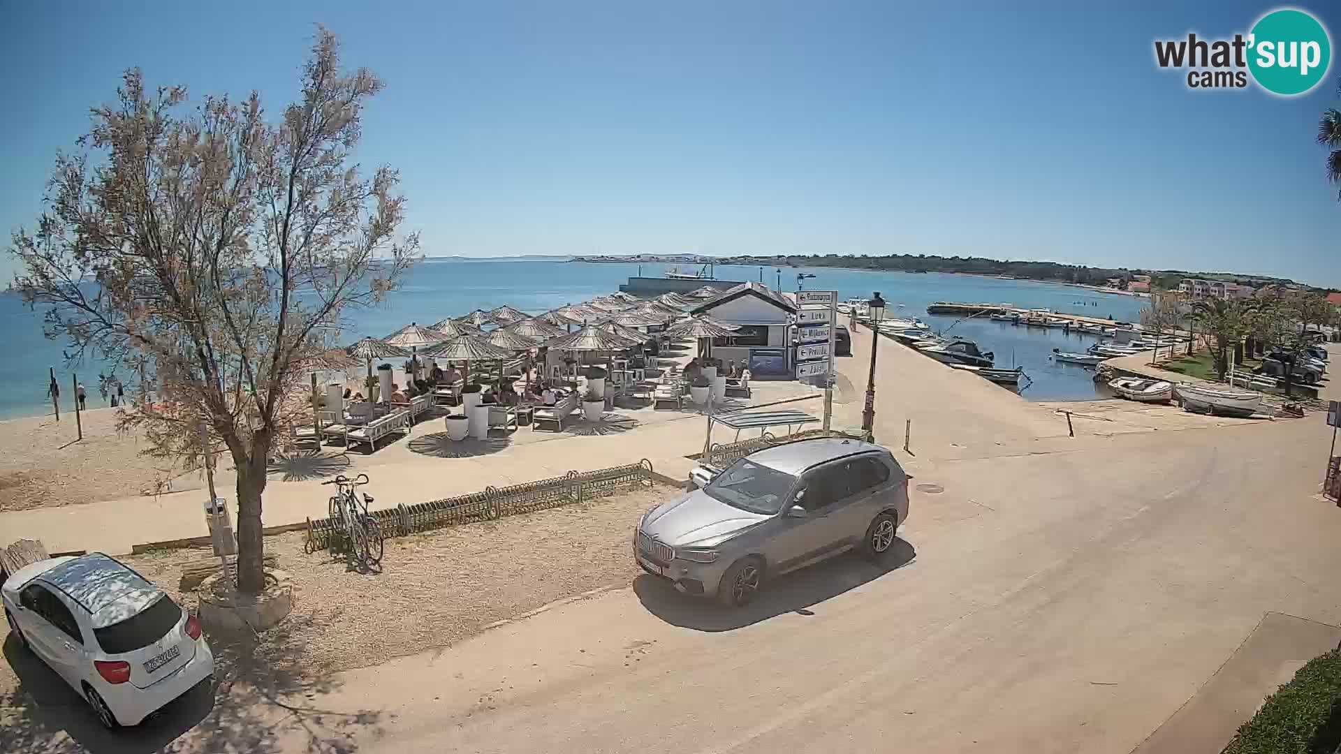 Vir LIVE webcam – Beach – Dalmatia – Croatia