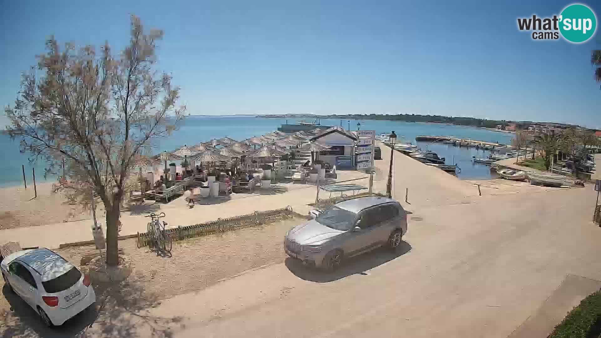 Vir LIVE webcam – Beach – Dalmatia – Croatia