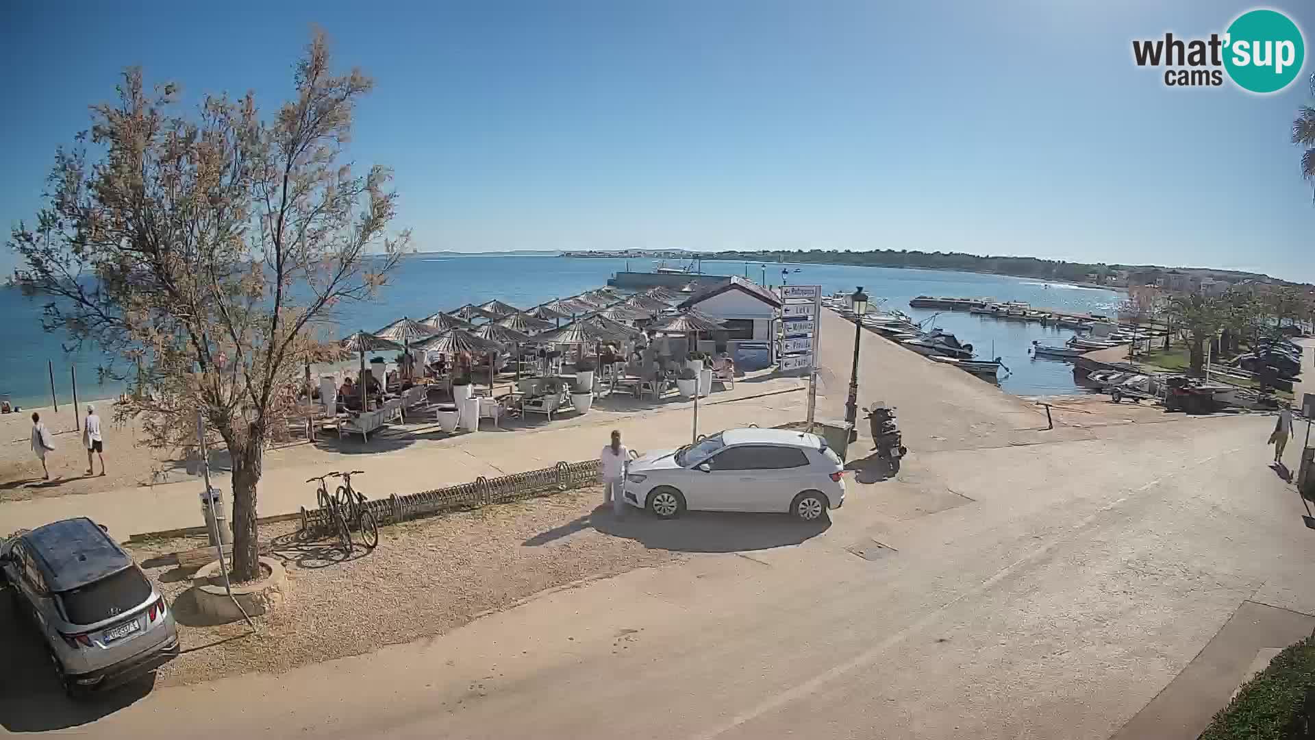Vir LIVE webcam – Beach – Dalmatia – Croatia