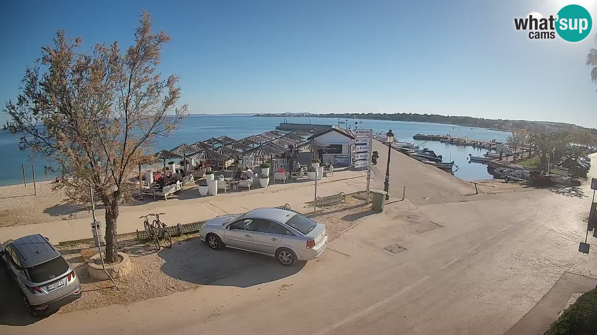 Vir LIVE webcam – Beach – Dalmatia – Croatia