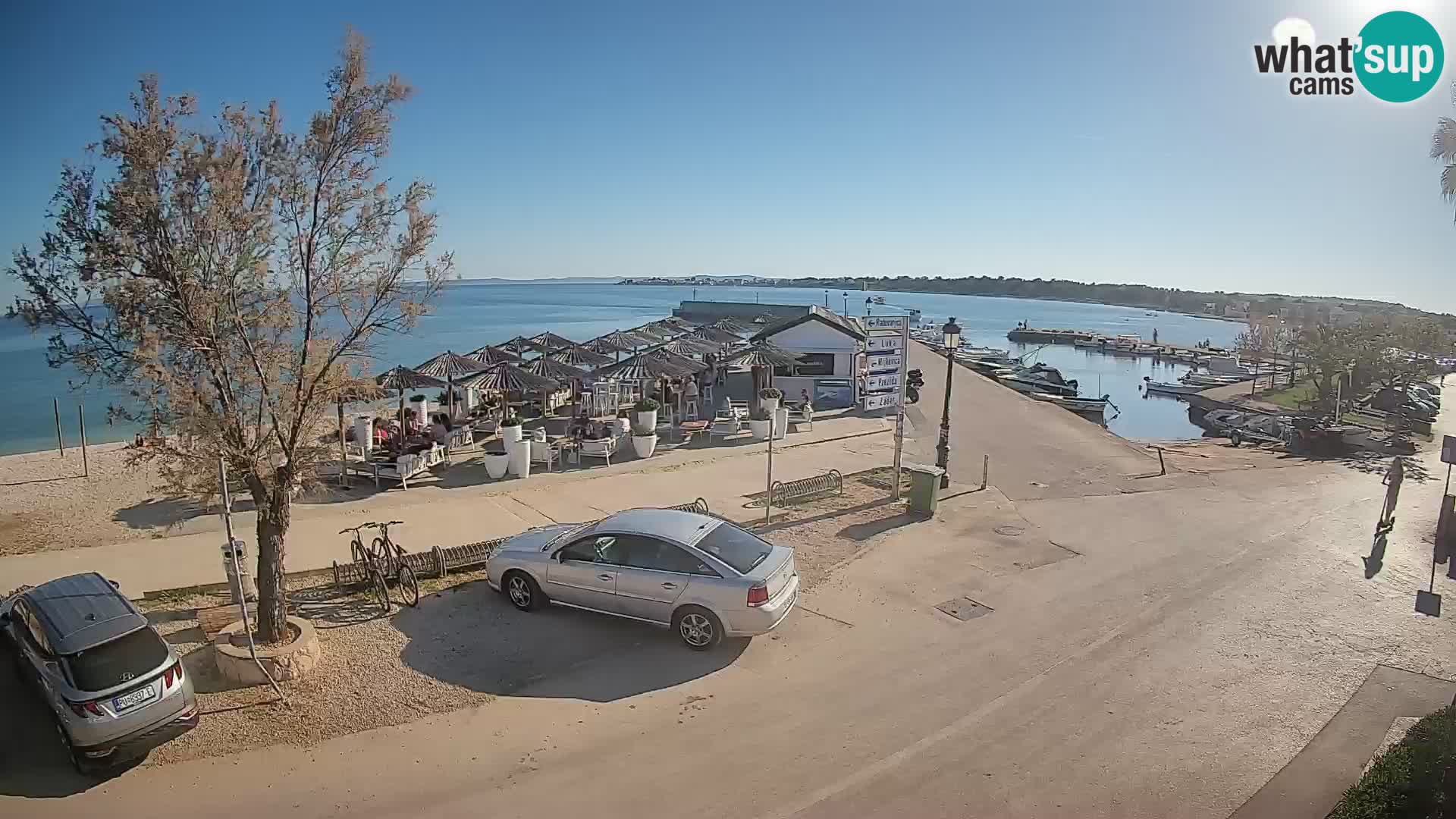 Vir LIVE webcam – Beach – Dalmatia – Croatia
