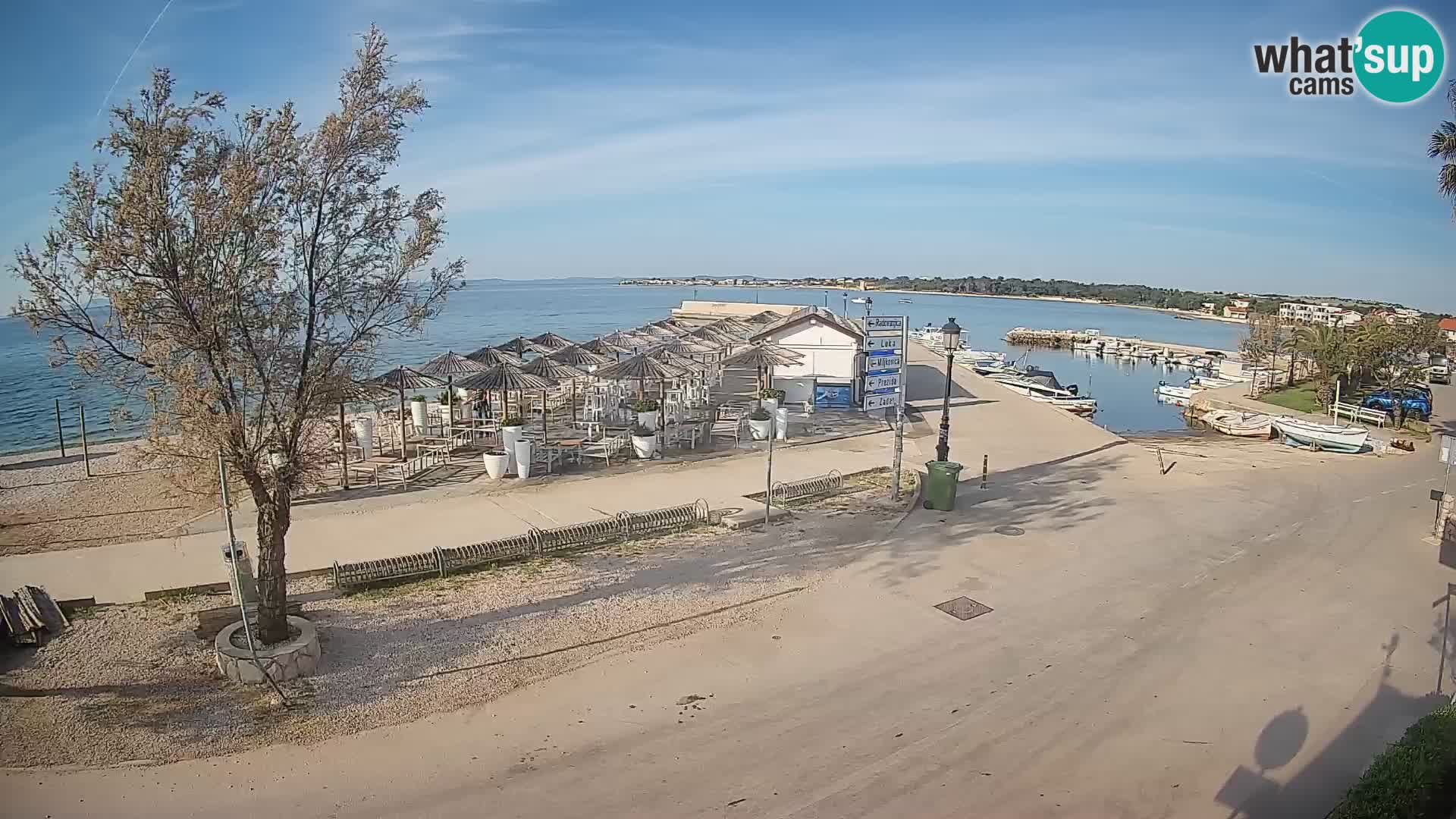 Vir LIVE webcam – Beach – Dalmatia – Croatia