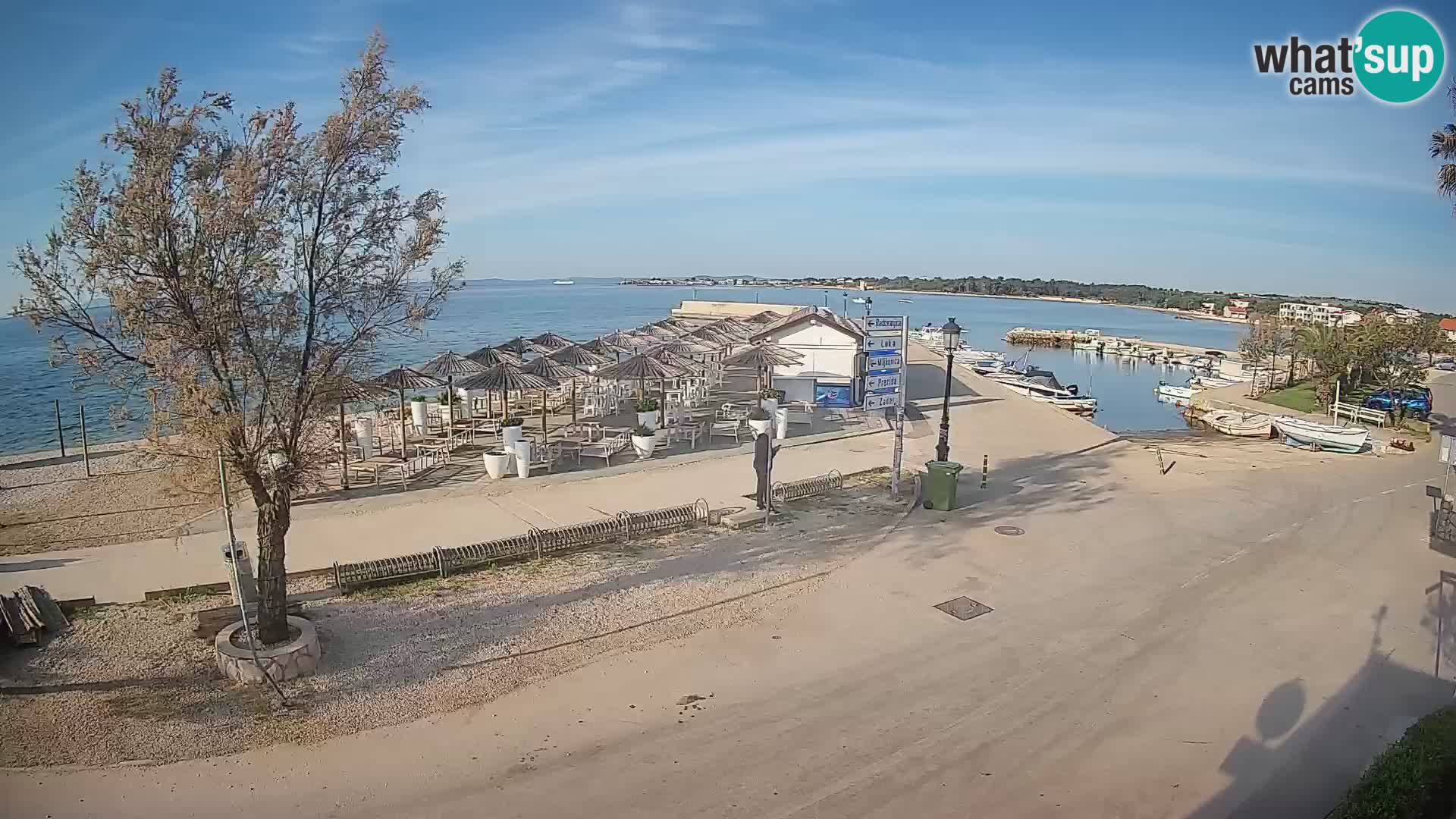 Vir LIVE webcam – Beach – Dalmatia – Croatia