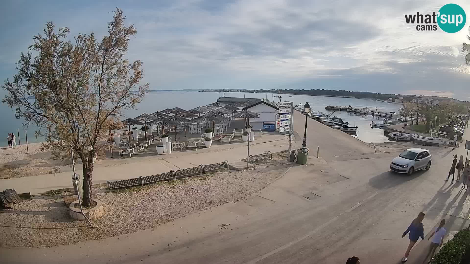Vir LIVE webcam – Beach – Dalmatia – Croatia
