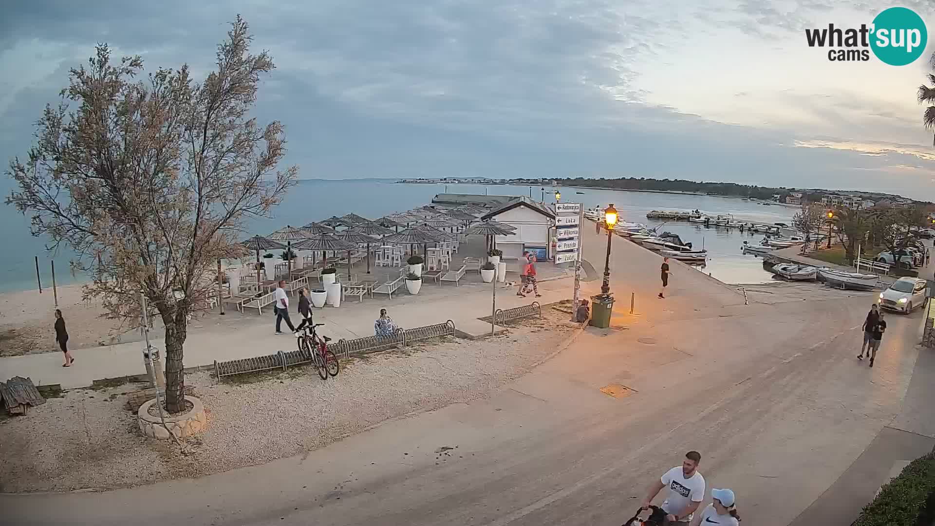 Vir LIVE webcam – Beach – Dalmatia – Croatia