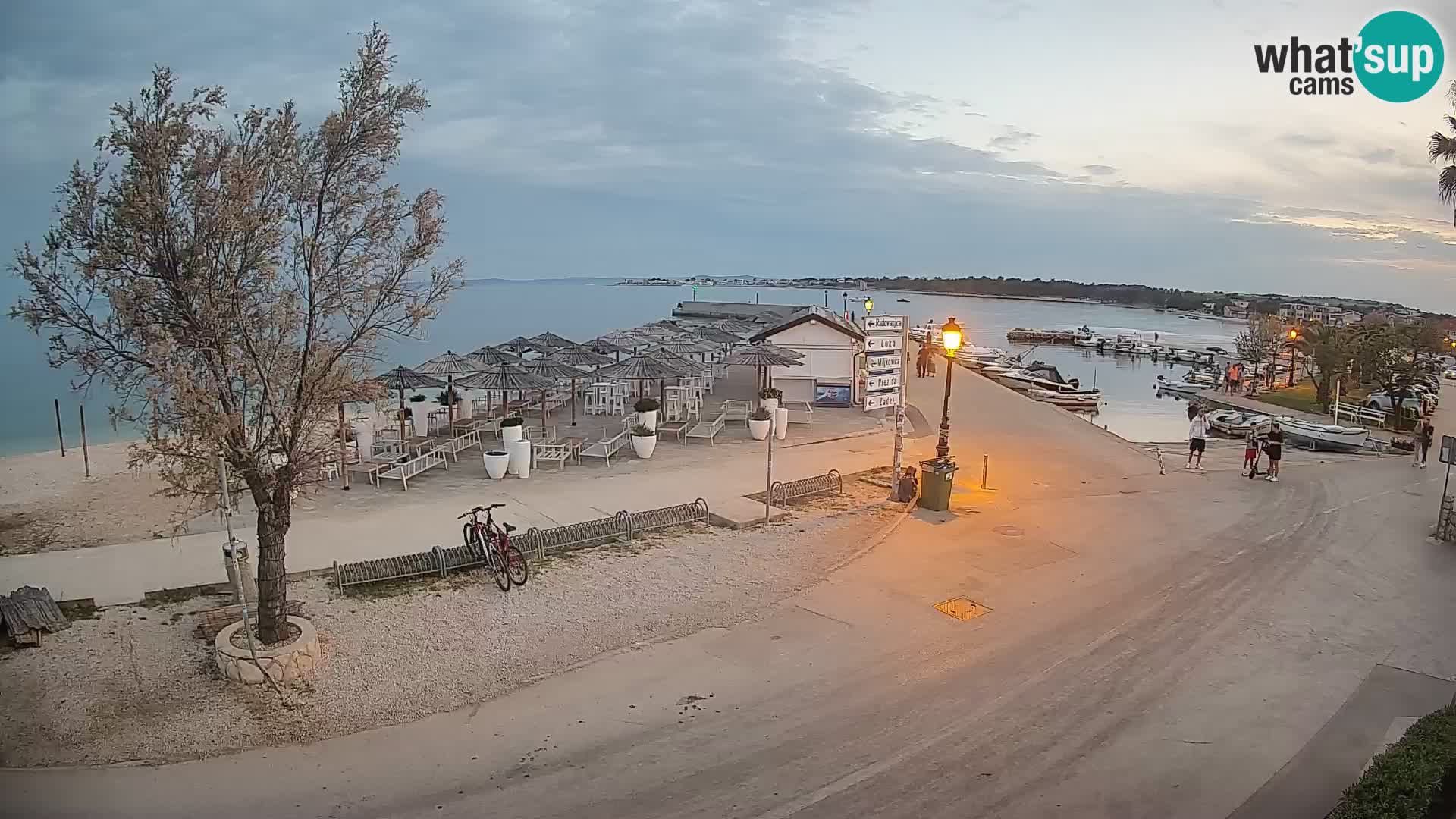 Vir LIVE webcam – Beach – Dalmatia – Croatia