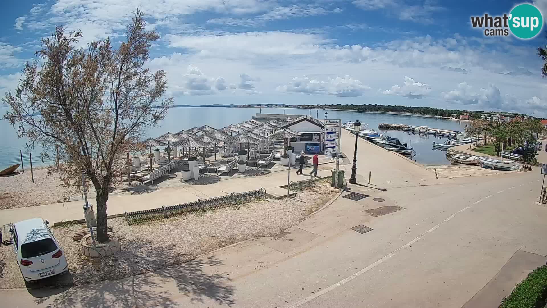 Vir LIVE webcam – Beach – Dalmatia – Croatia