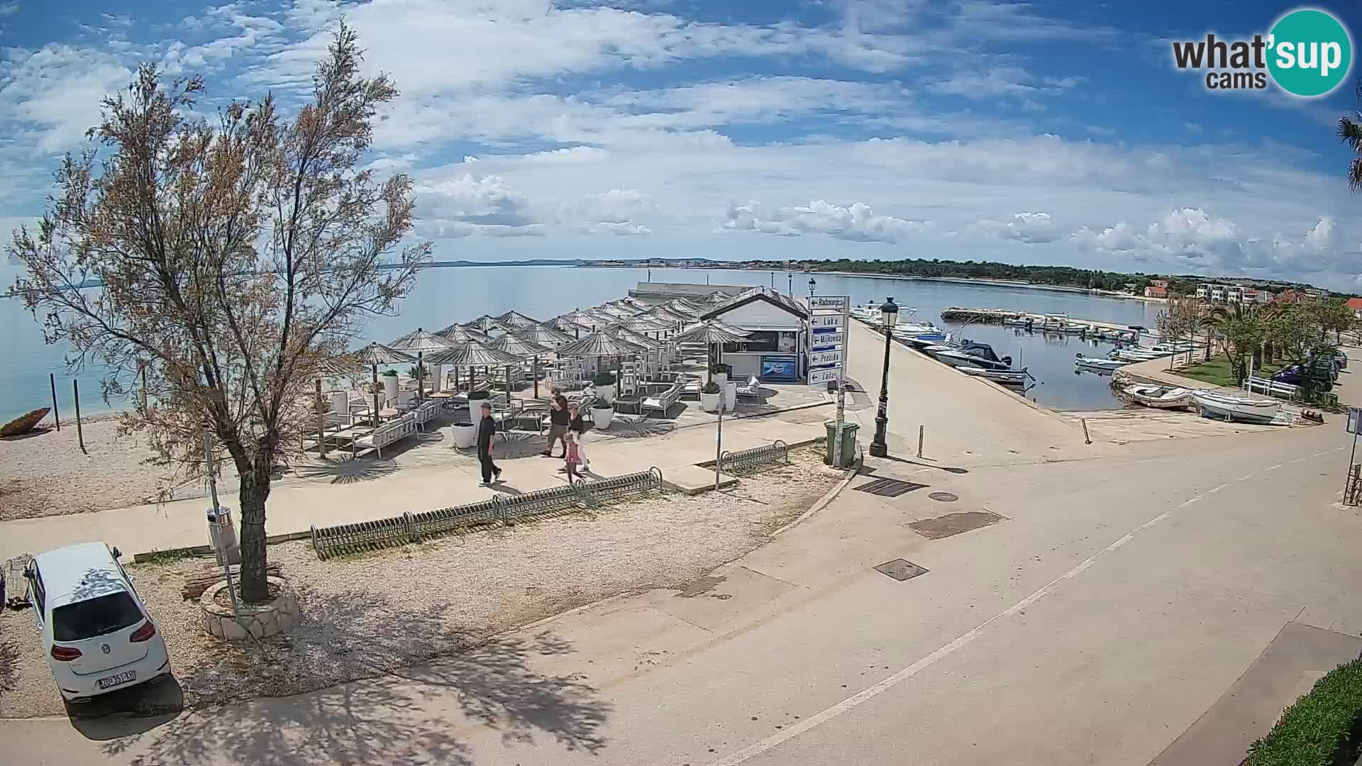Vir LIVE webcam – Beach – Dalmatia – Croatia