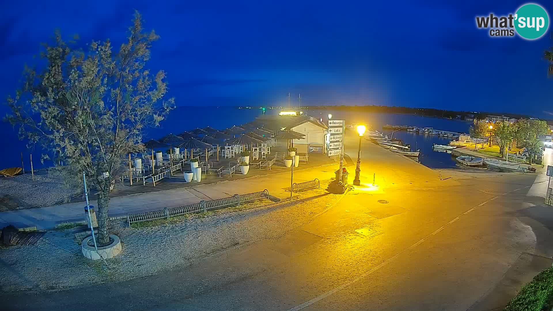 Vir LIVE webcam – Beach – Dalmatia – Croatia
