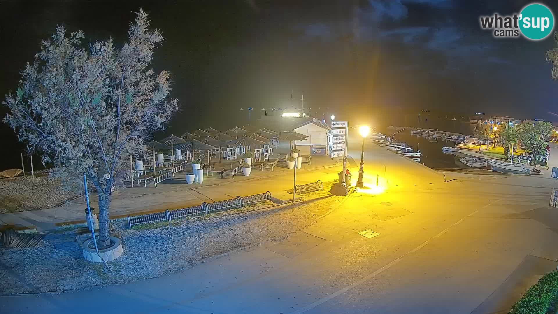 Vir LIVE webcam – Beach – Dalmatia – Croatia