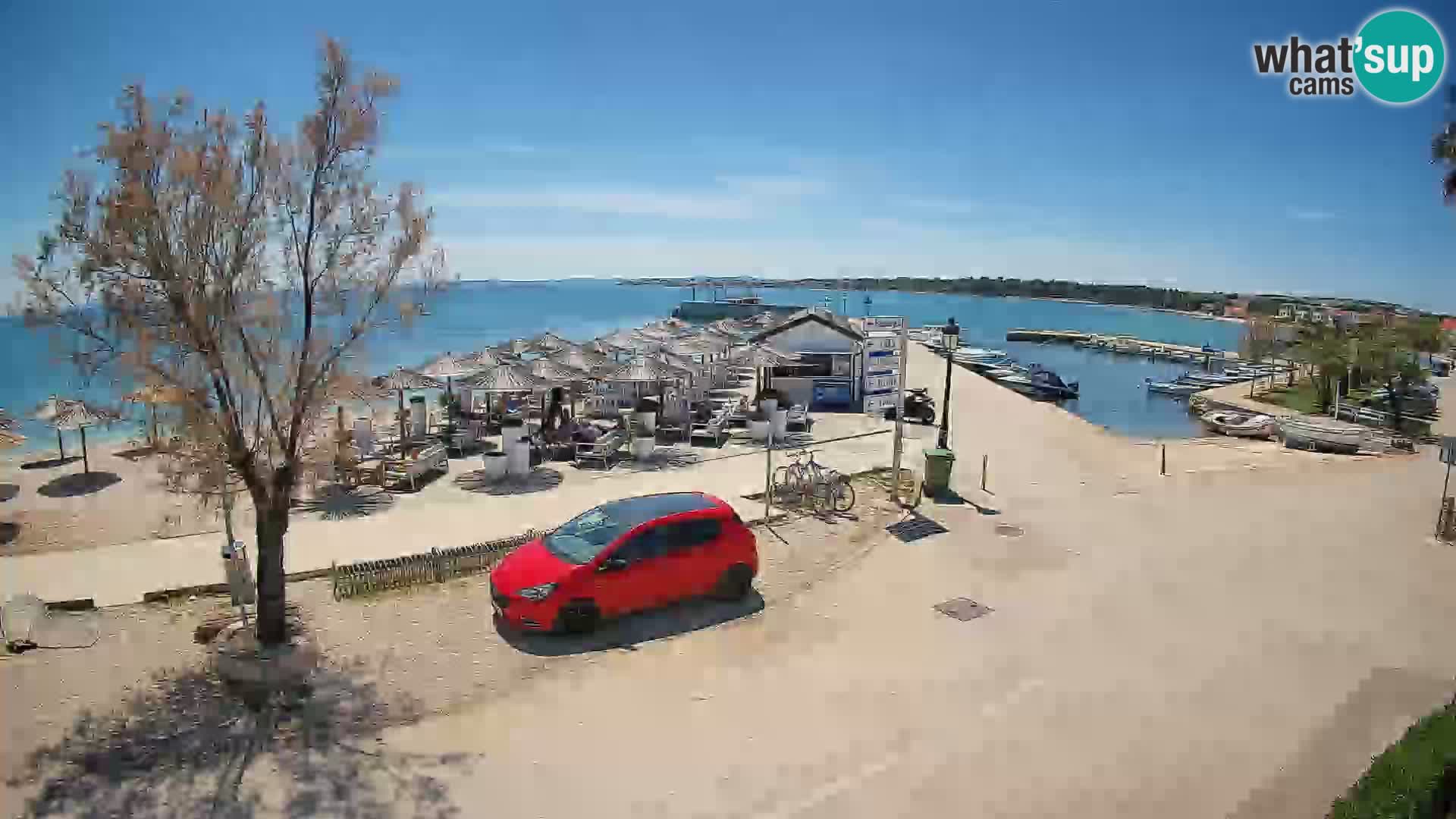 Vir LIVE webcam – Beach – Dalmatia – Croatia