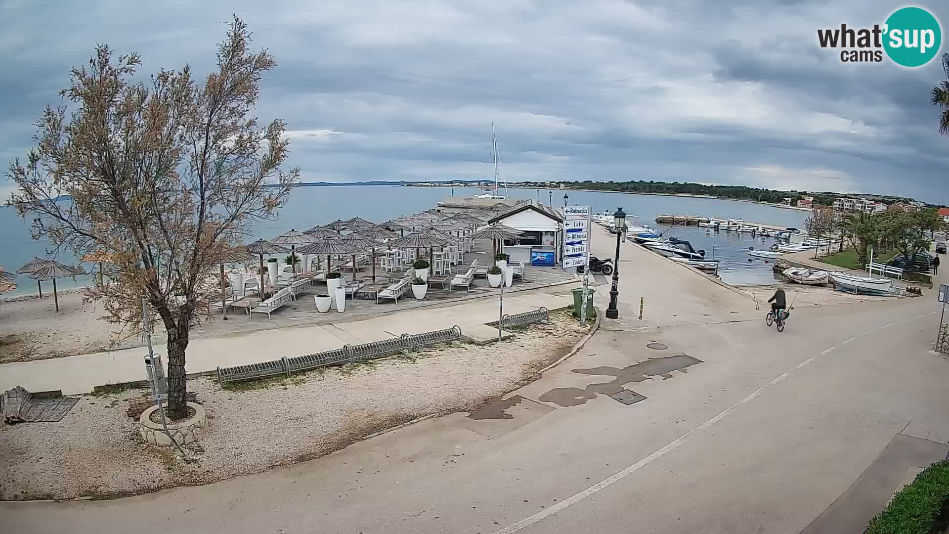 Vir LIVE webcam – Beach – Dalmatia – Croatia