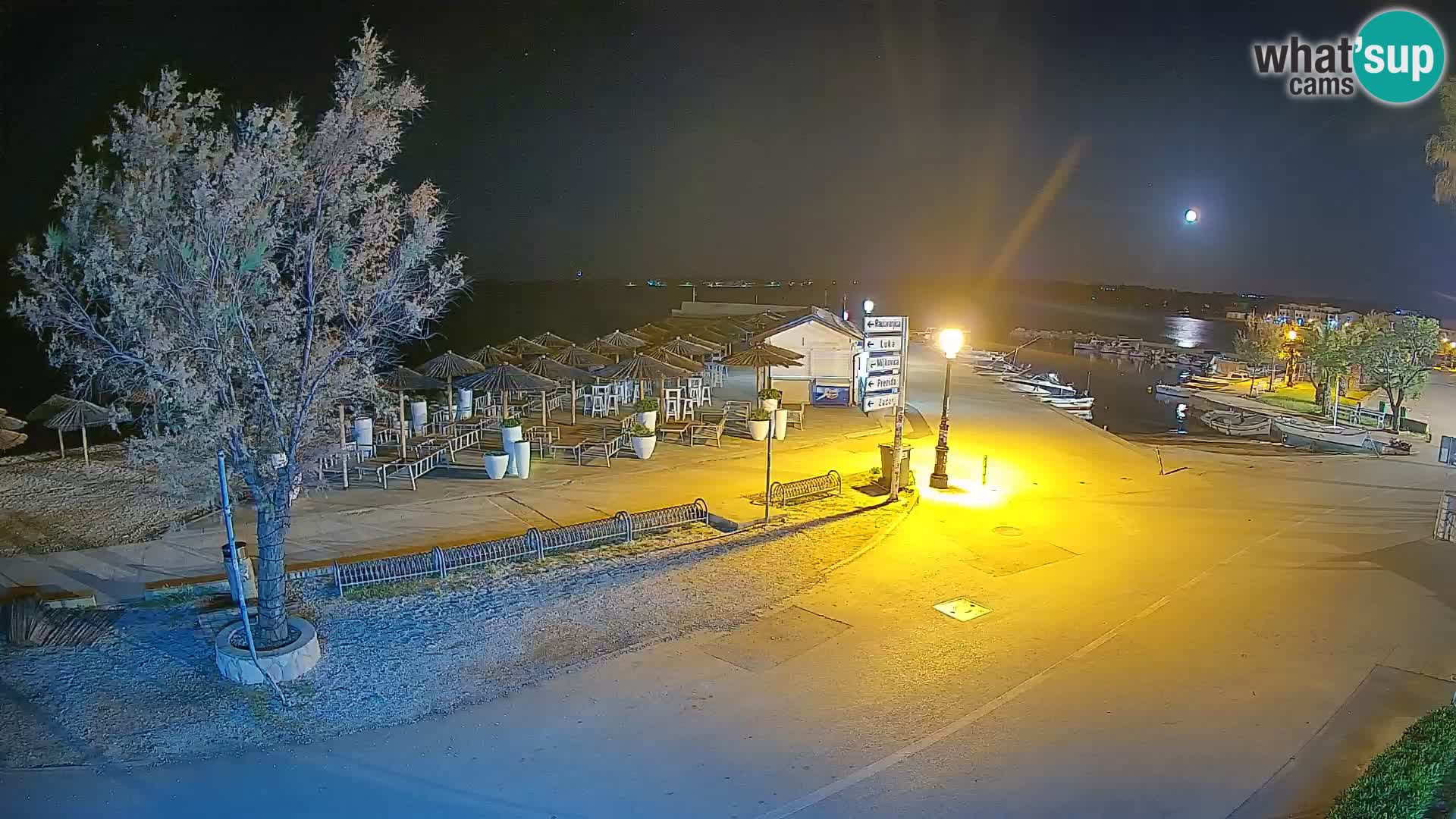 Vir LIVE webcam – Beach – Dalmatia – Croatia