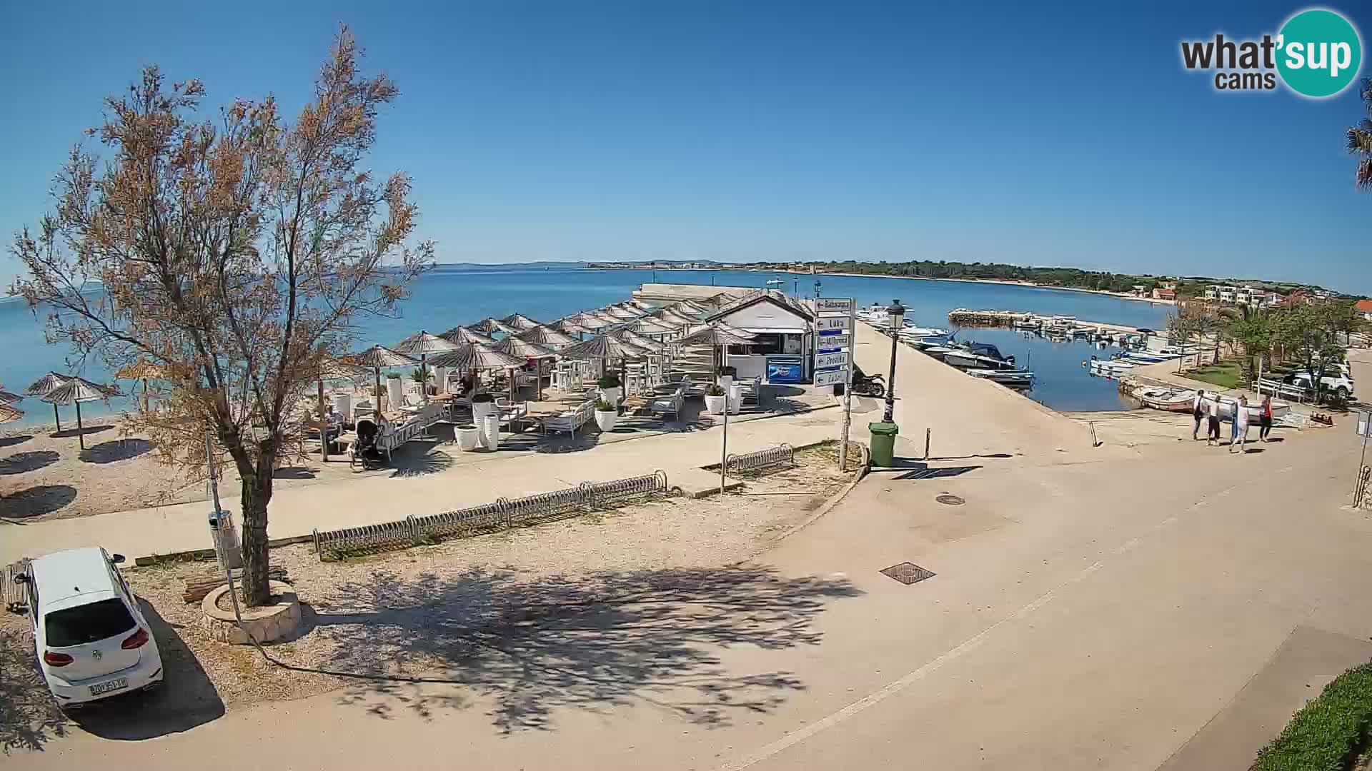 Vir LIVE webcam – Beach – Dalmatia – Croatia