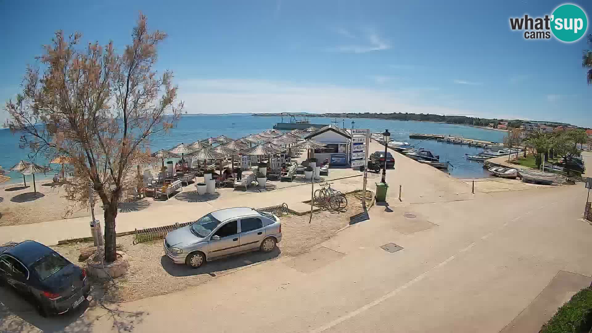 Vir LIVE webcam – Beach – Dalmatia – Croatia