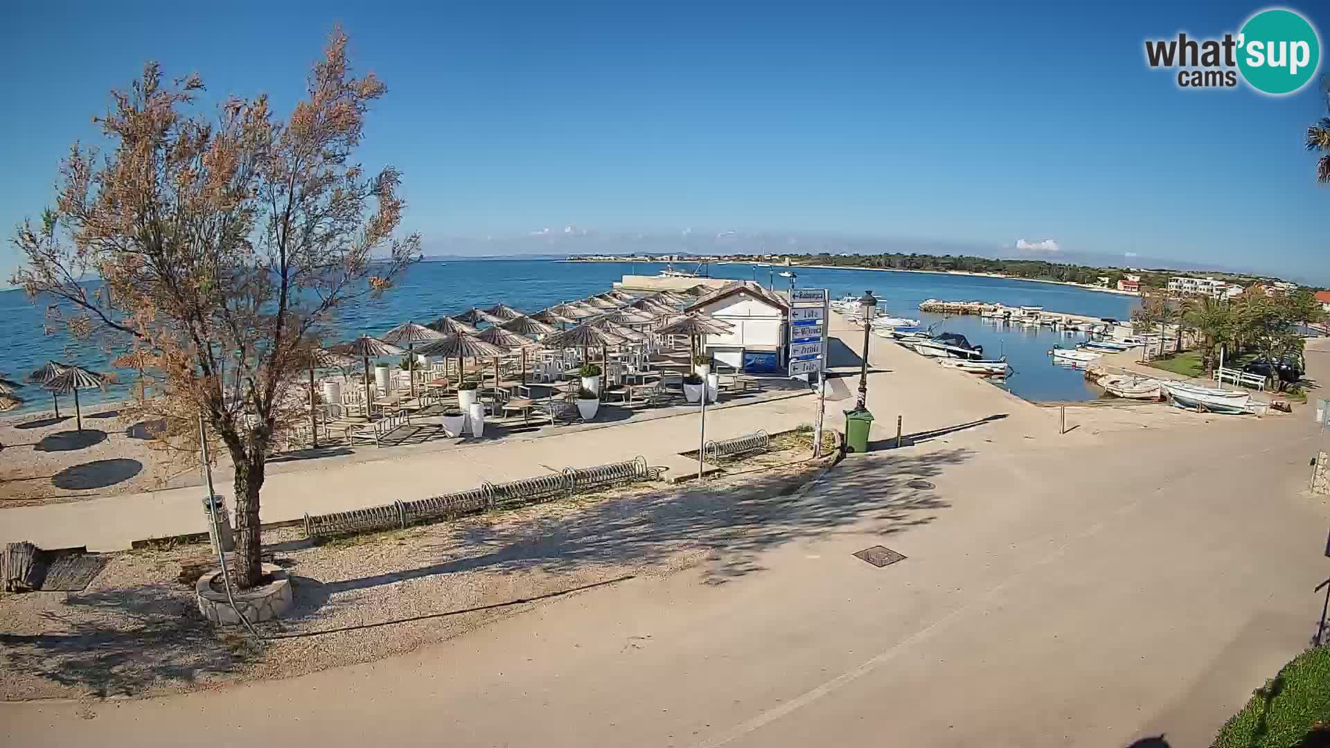 Vir LIVE webcam – Beach – Dalmatia – Croatia