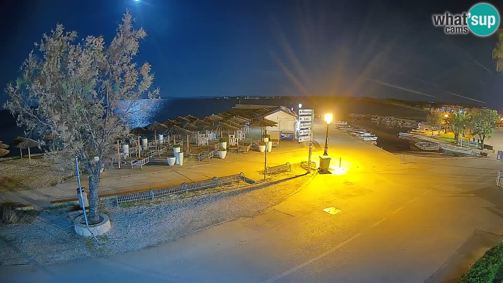 Vir LIVE webcam – Beach – Dalmatia – Croatia