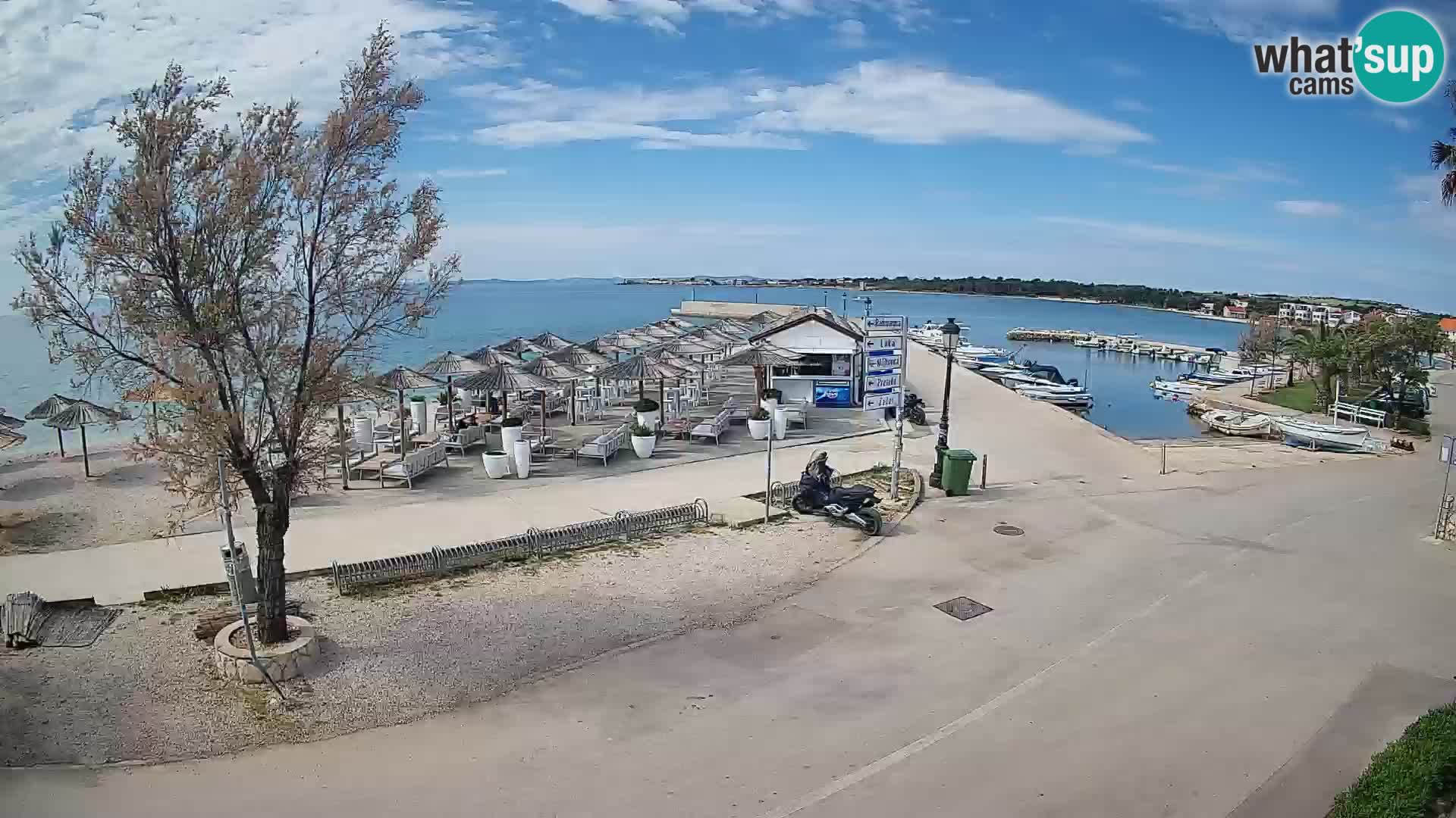 Vir LIVE webcam – Beach – Dalmatia – Croatia
