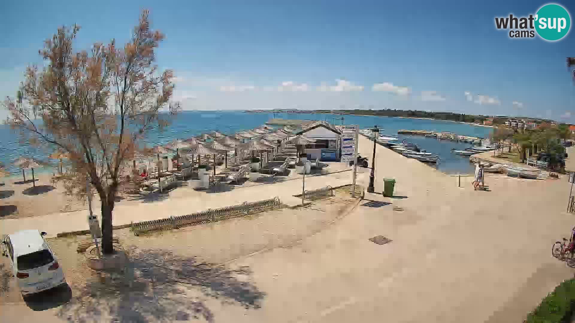 Vir LIVE webcam – Beach – Dalmatia – Croatia