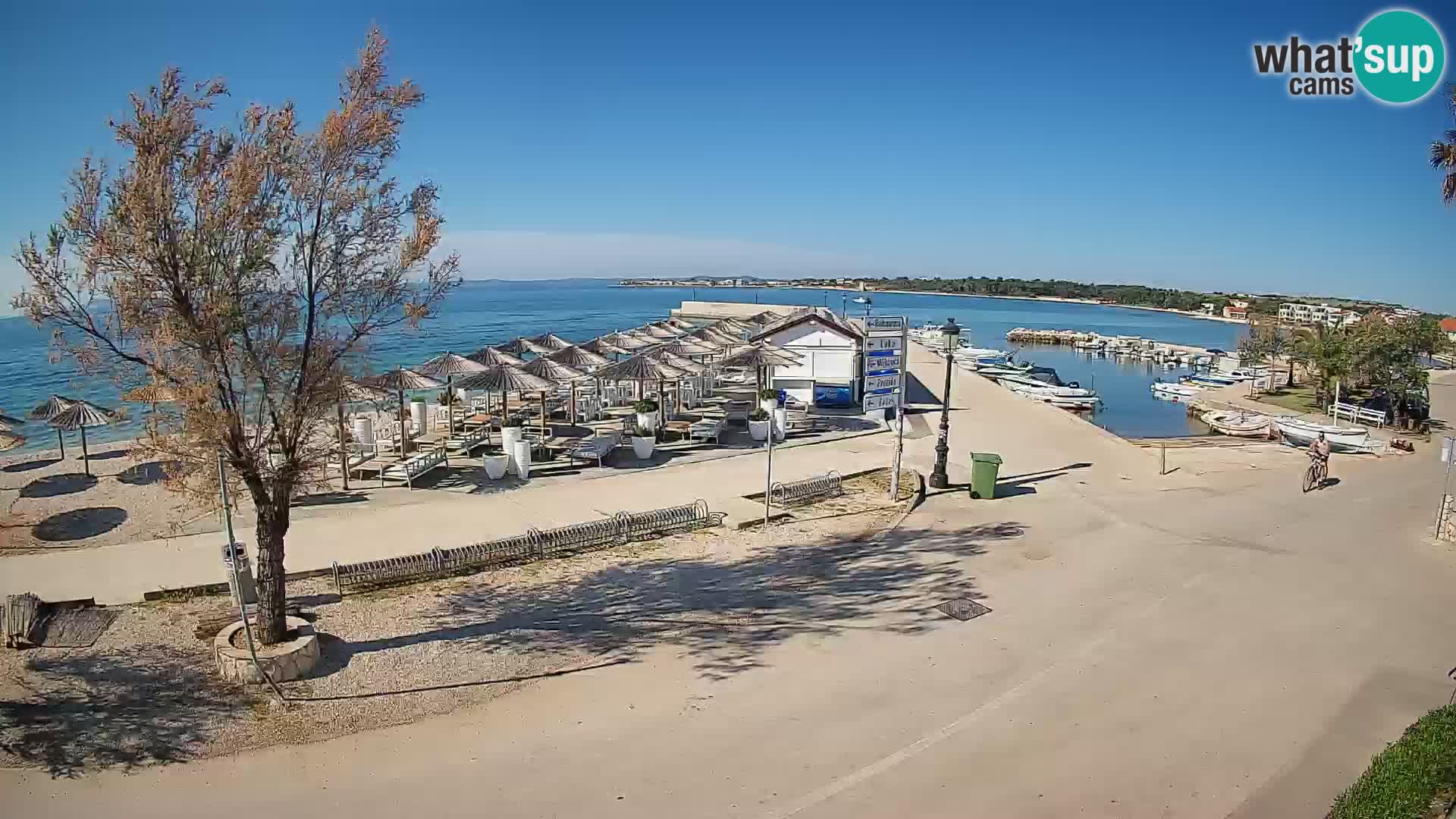 Vir LIVE webcam – Beach – Dalmatia – Croatia