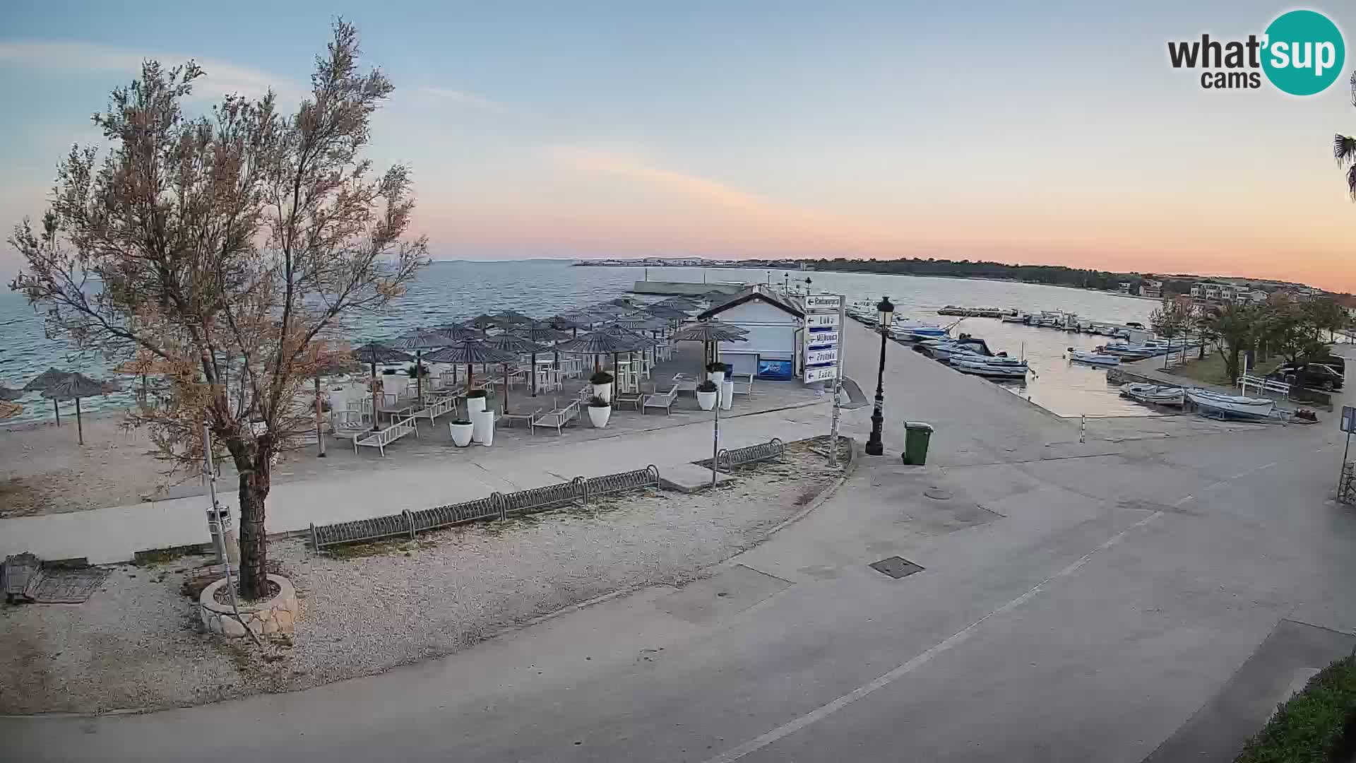 Vir LIVE webcam – Beach – Dalmatia – Croatia