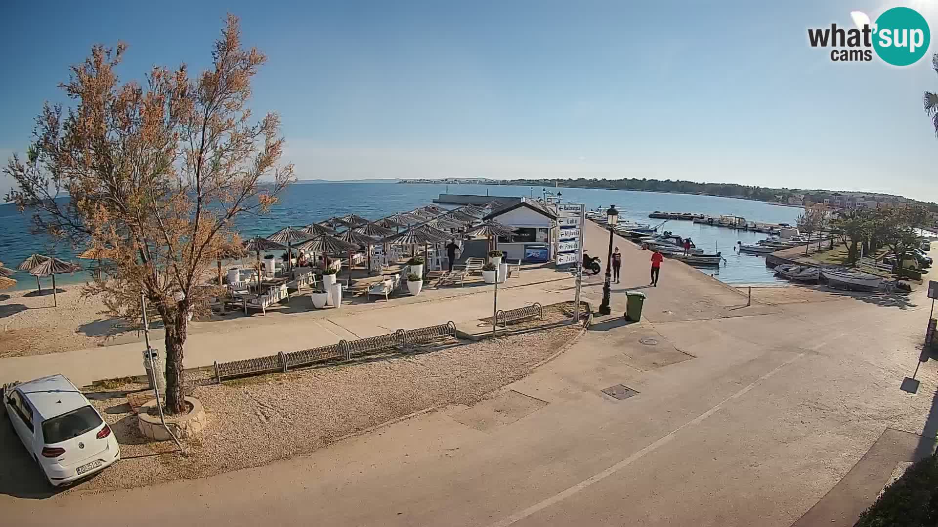 Vir LIVE webcam – Beach – Dalmatia – Croatia