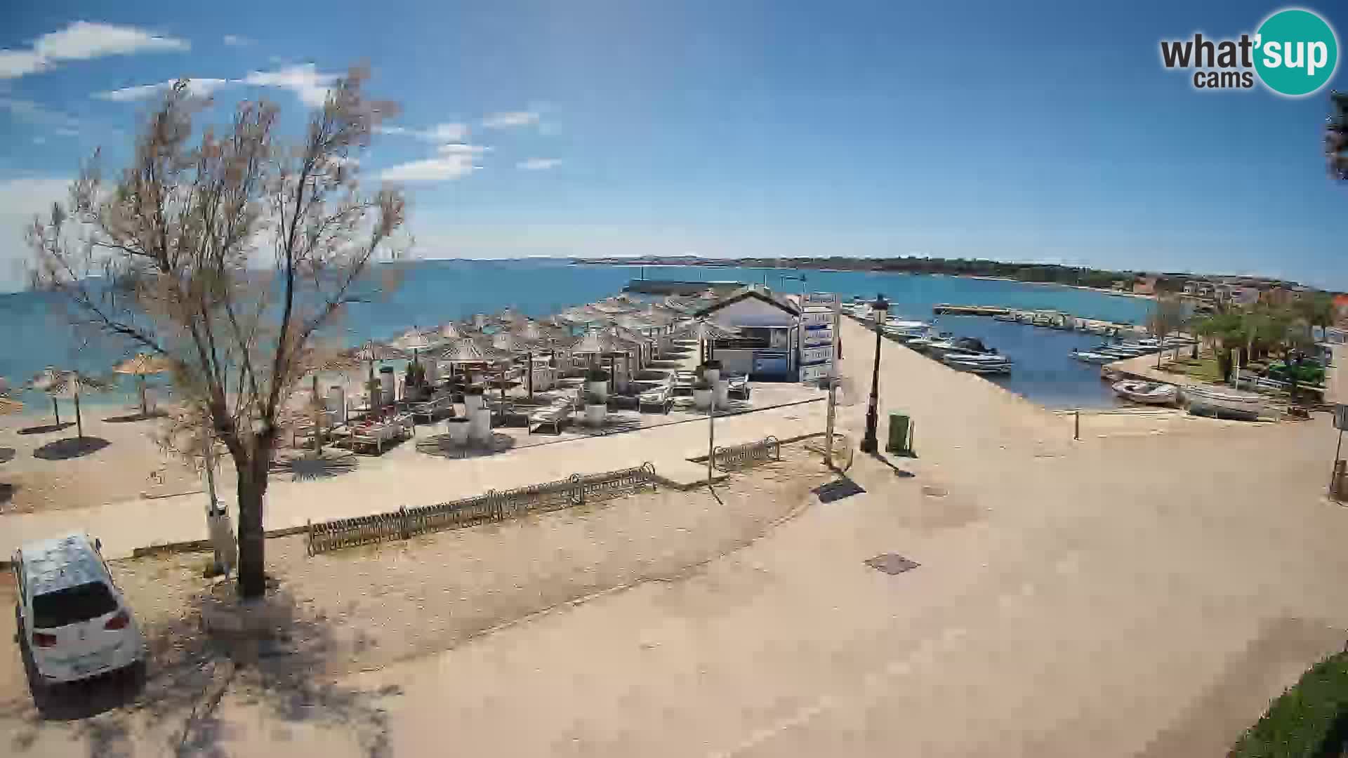 Vir LIVE webcam – Beach – Dalmatia – Croatia