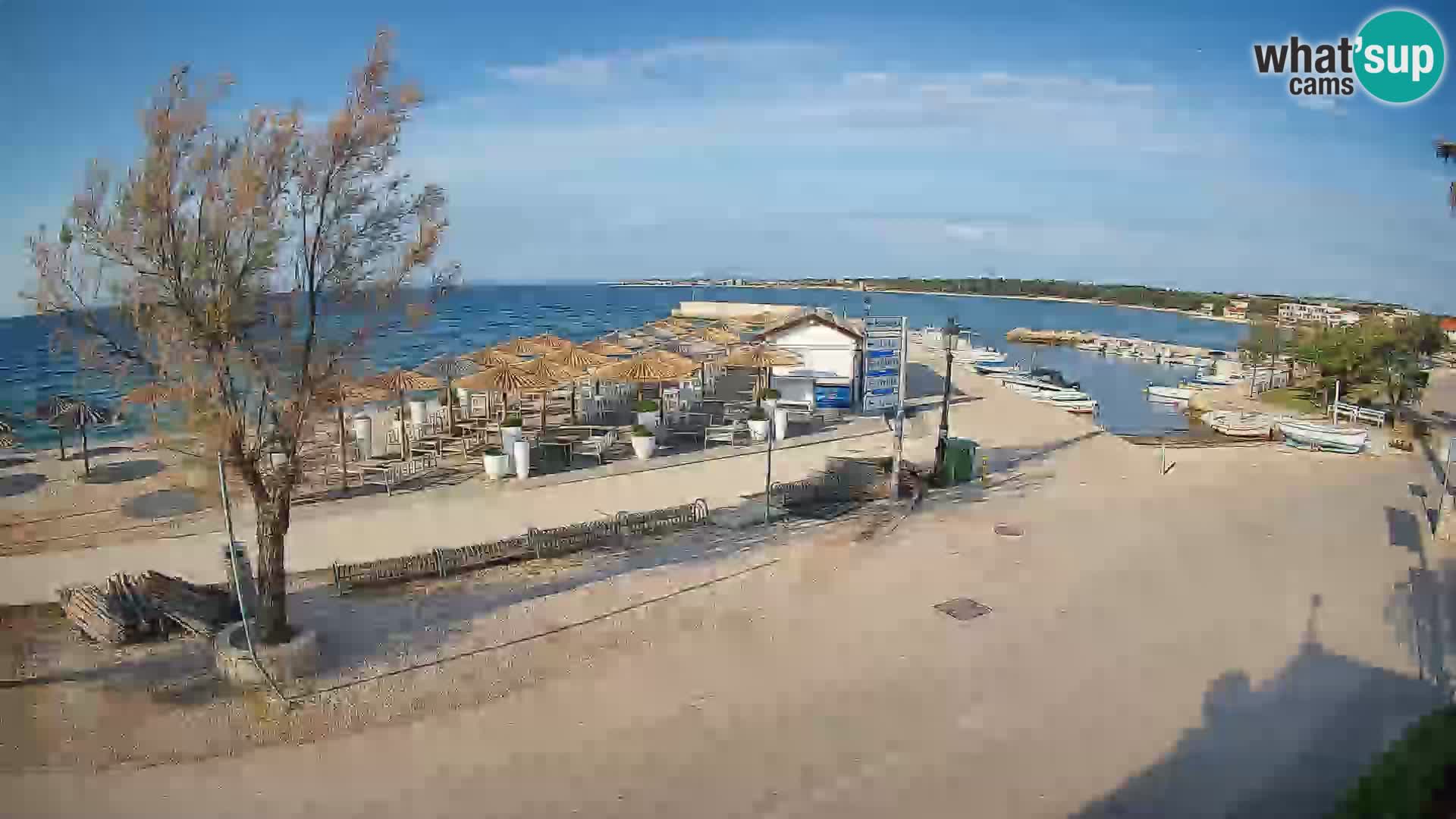 Vir LIVE webcam – Beach – Dalmatia – Croatia