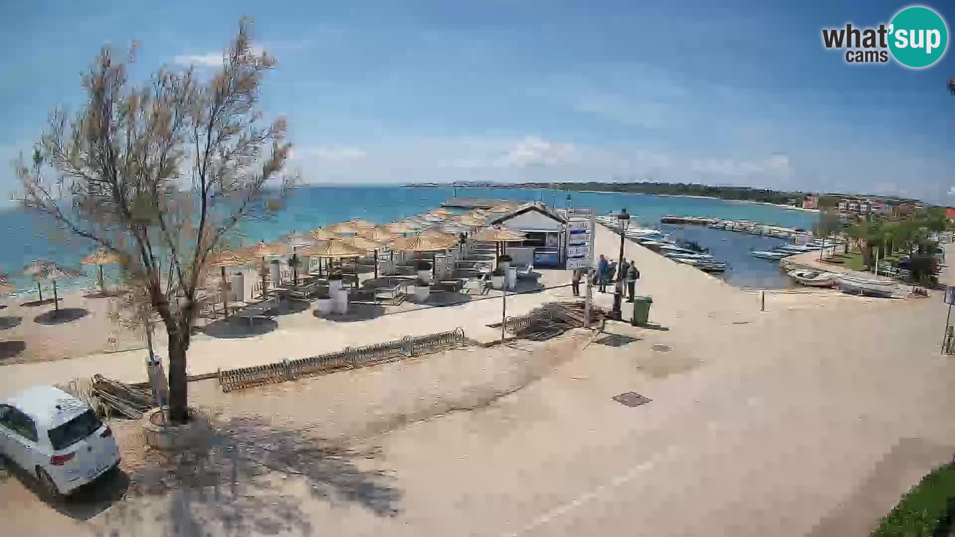 Vir LIVE webcam – Beach – Dalmatia – Croatia