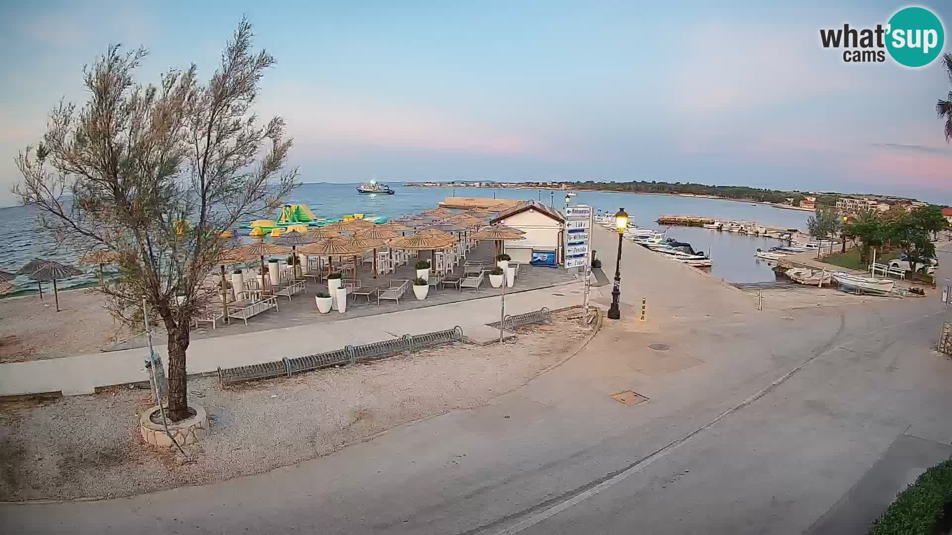 Vir LIVE webcam – Beach – Dalmatia – Croatia