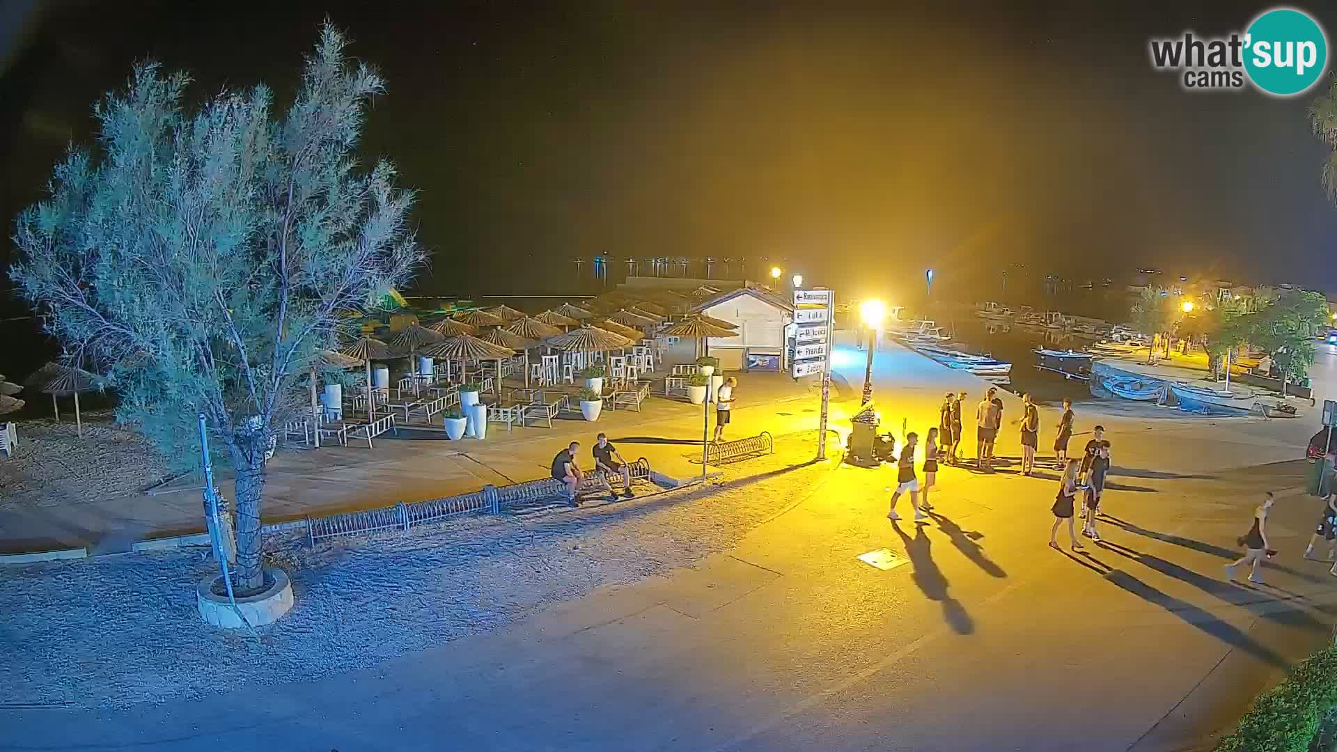 Vir LIVE webcam – Beach – Dalmatia – Croatia