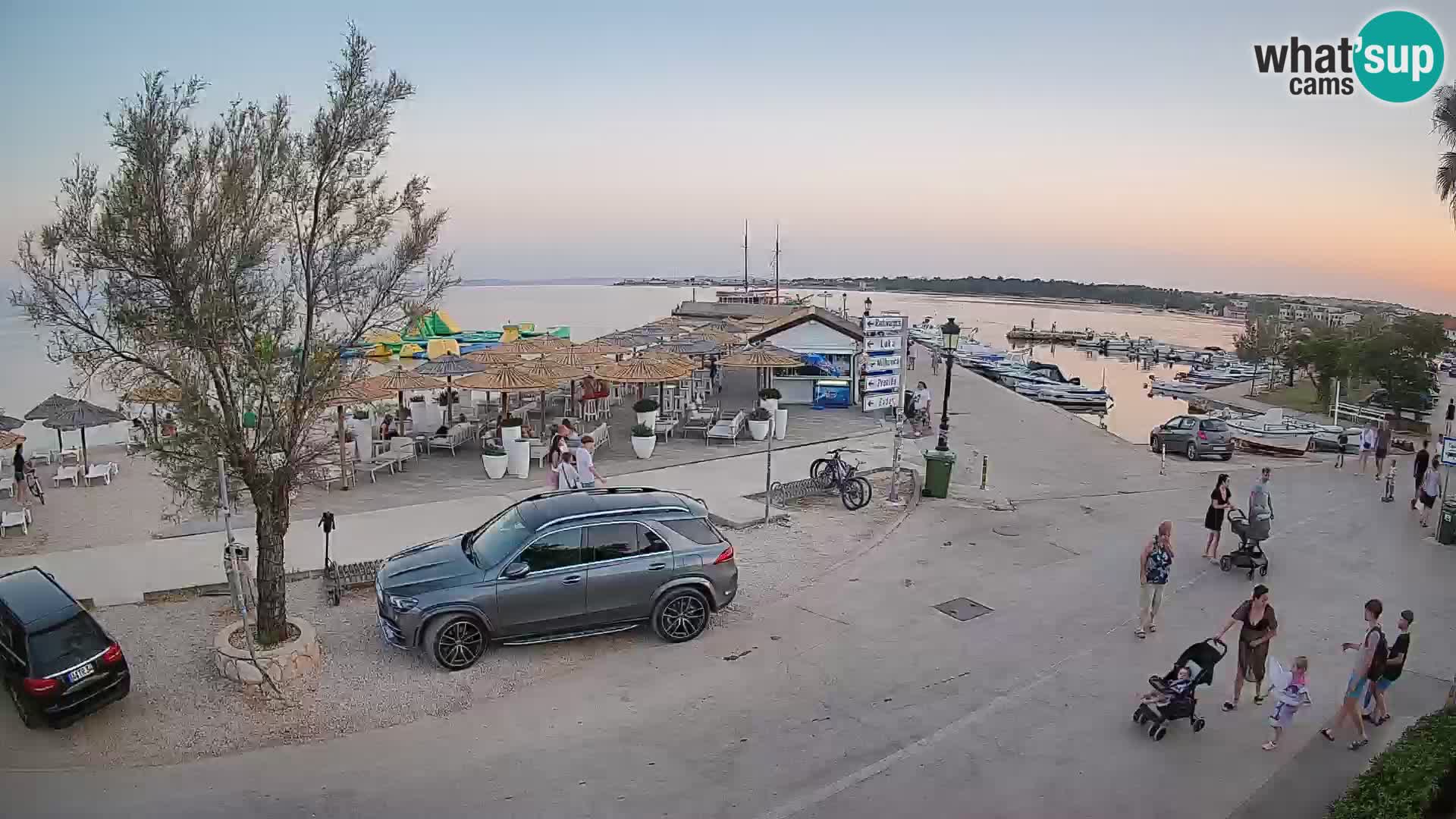 Vir LIVE webcam – Beach – Dalmatia – Croatia