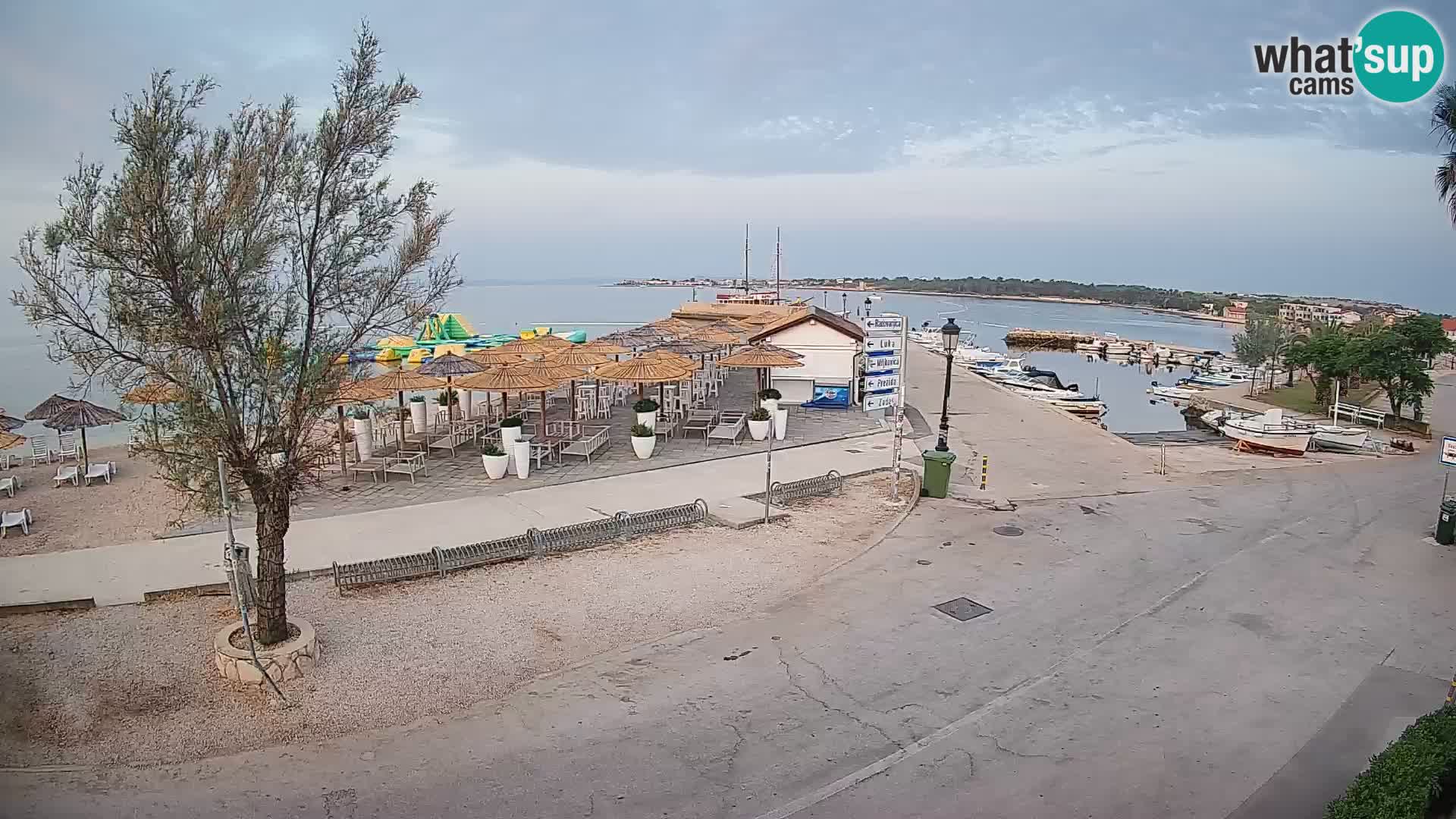 Vir LIVE webcam – Beach – Dalmatia – Croatia