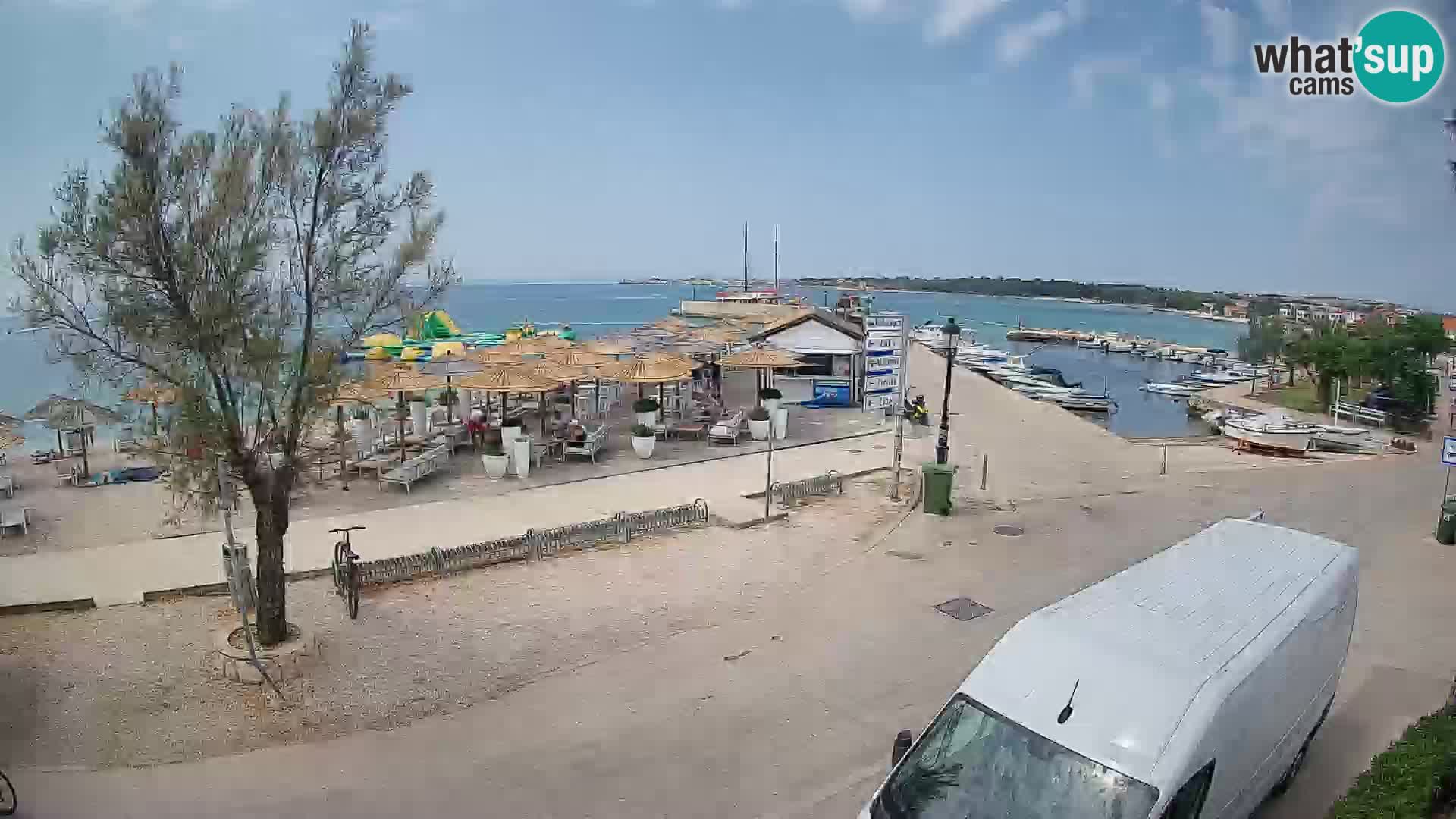 Vir LIVE webcam – Beach – Dalmatia – Croatia