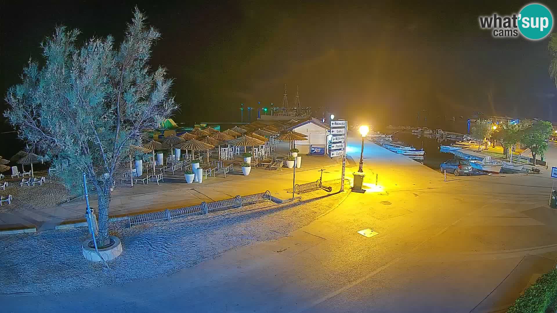 Vir LIVE webcam – Beach – Dalmatia – Croatia