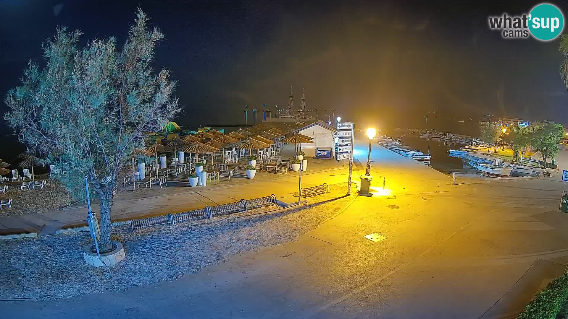 Vir LIVE webcam – Beach – Dalmatia – Croatia