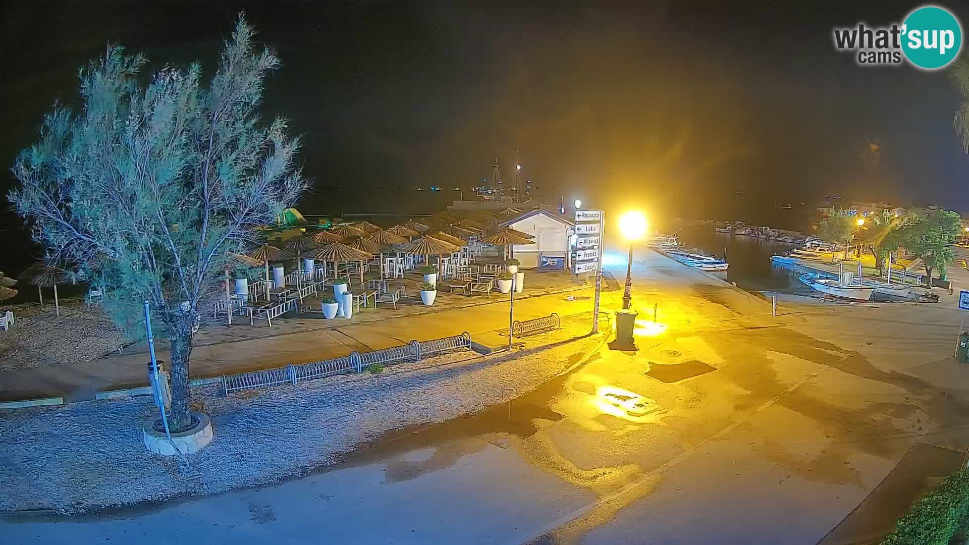Vir LIVE webcam – Beach – Dalmatia – Croatia