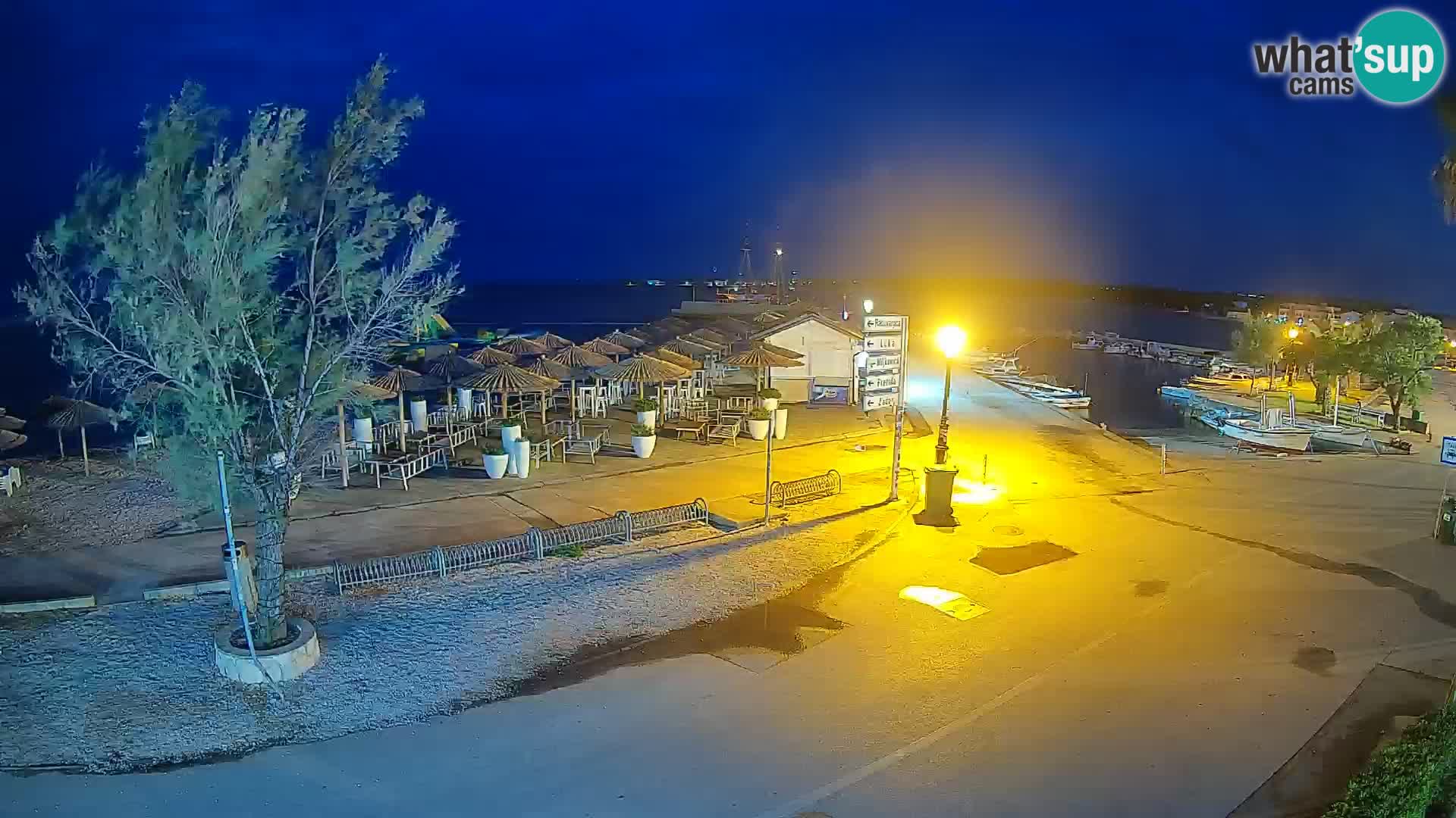 Vir LIVE webcam – Beach – Dalmatia – Croatia