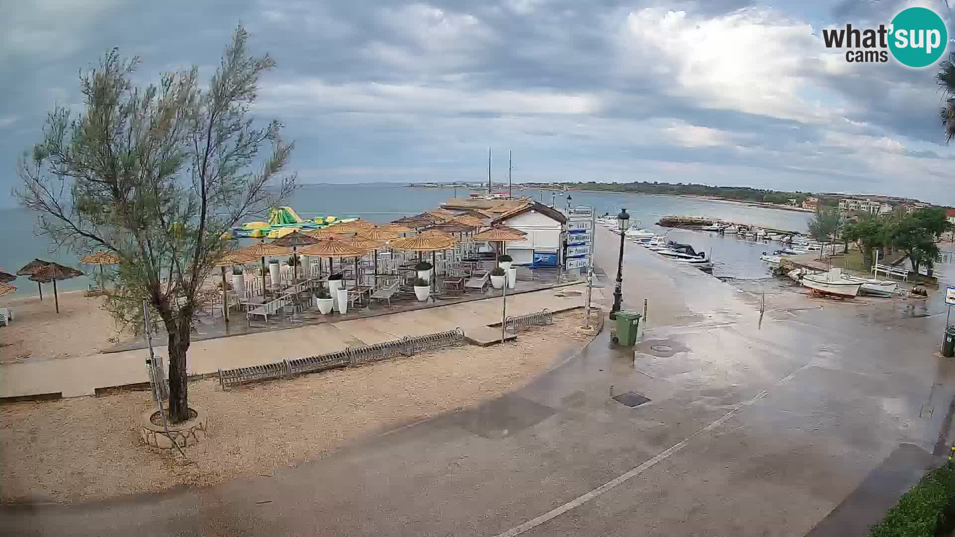 Vir LIVE webcam – Beach – Dalmatia – Croatia