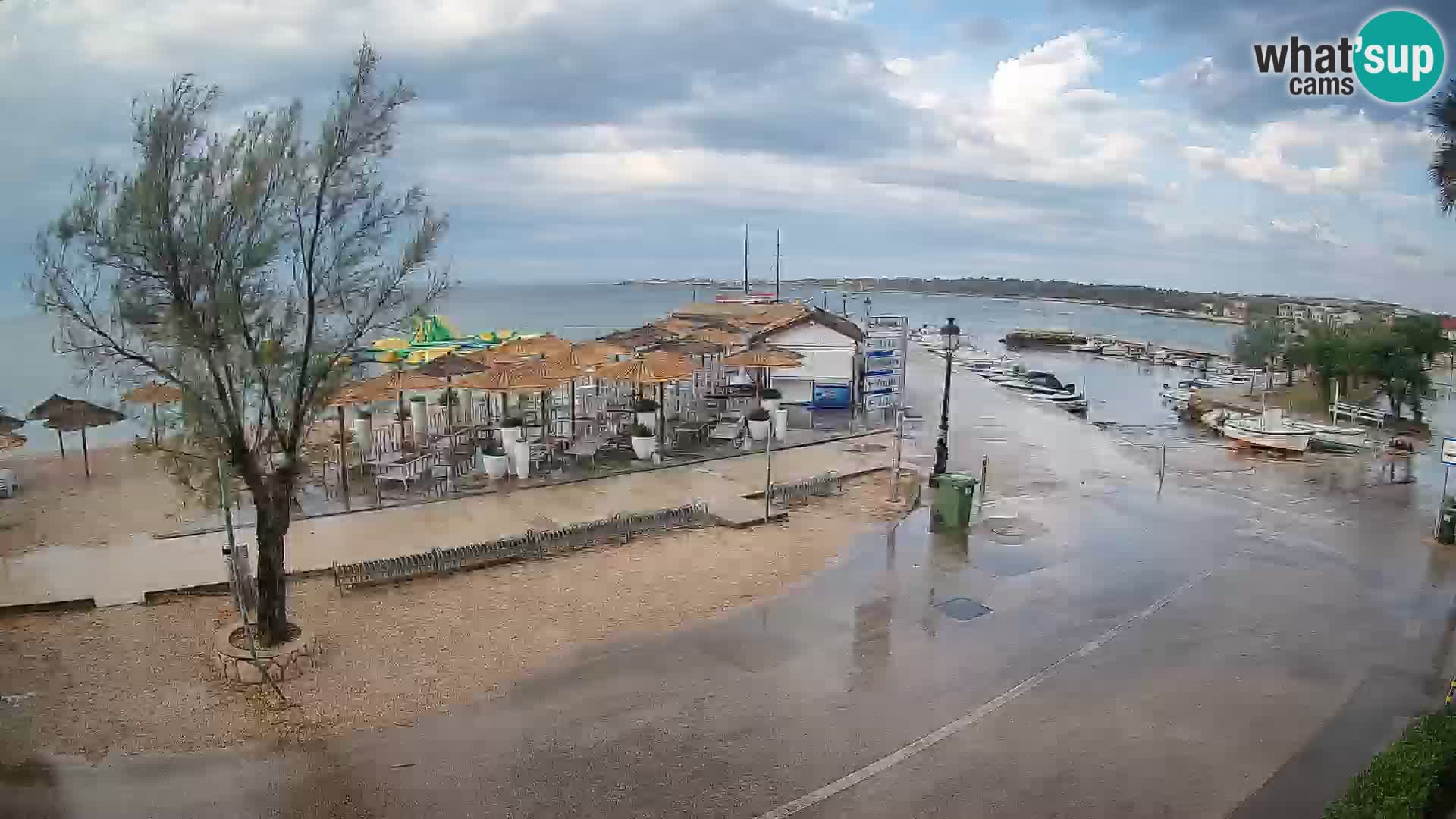 Vir LIVE webcam – Beach – Dalmatia – Croatia