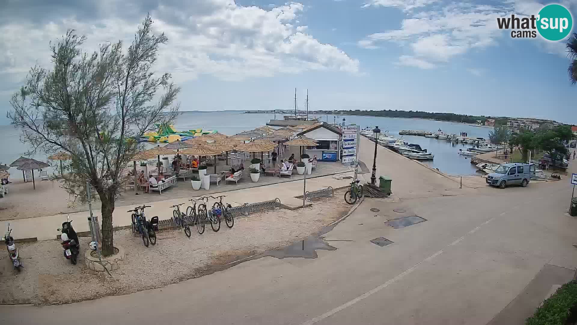 Vir LIVE webcam – Beach – Dalmatia – Croatia