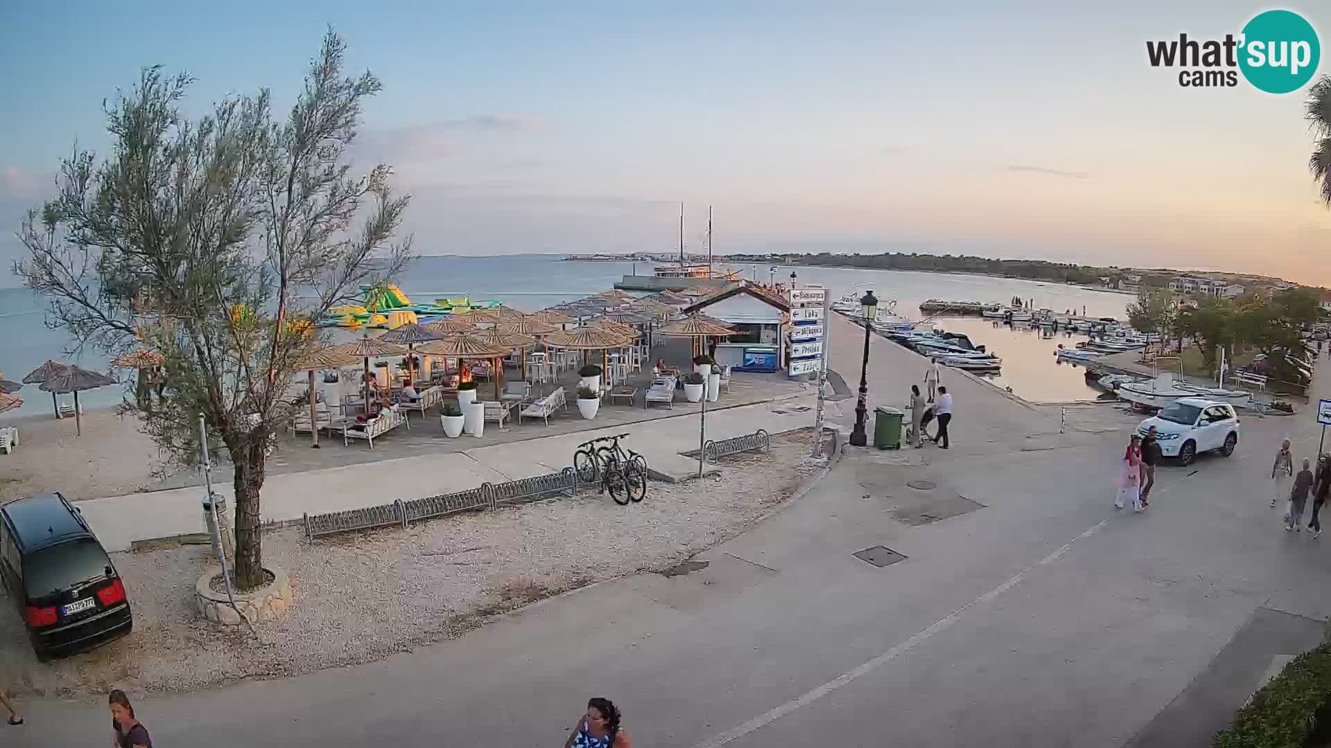 Vir LIVE webcam – Beach – Dalmatia – Croatia