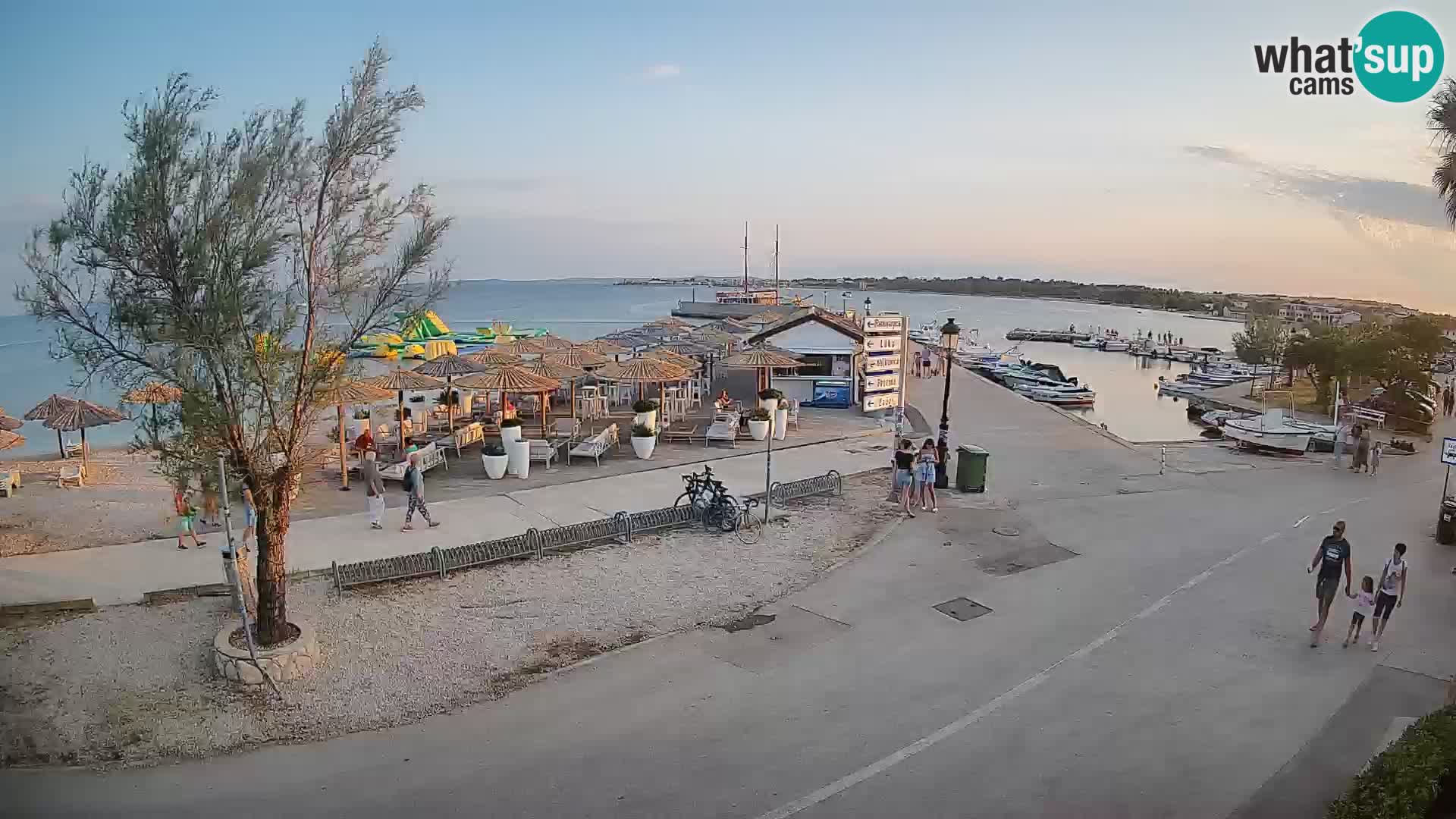 Vir LIVE webcam – Beach – Dalmatia – Croatia