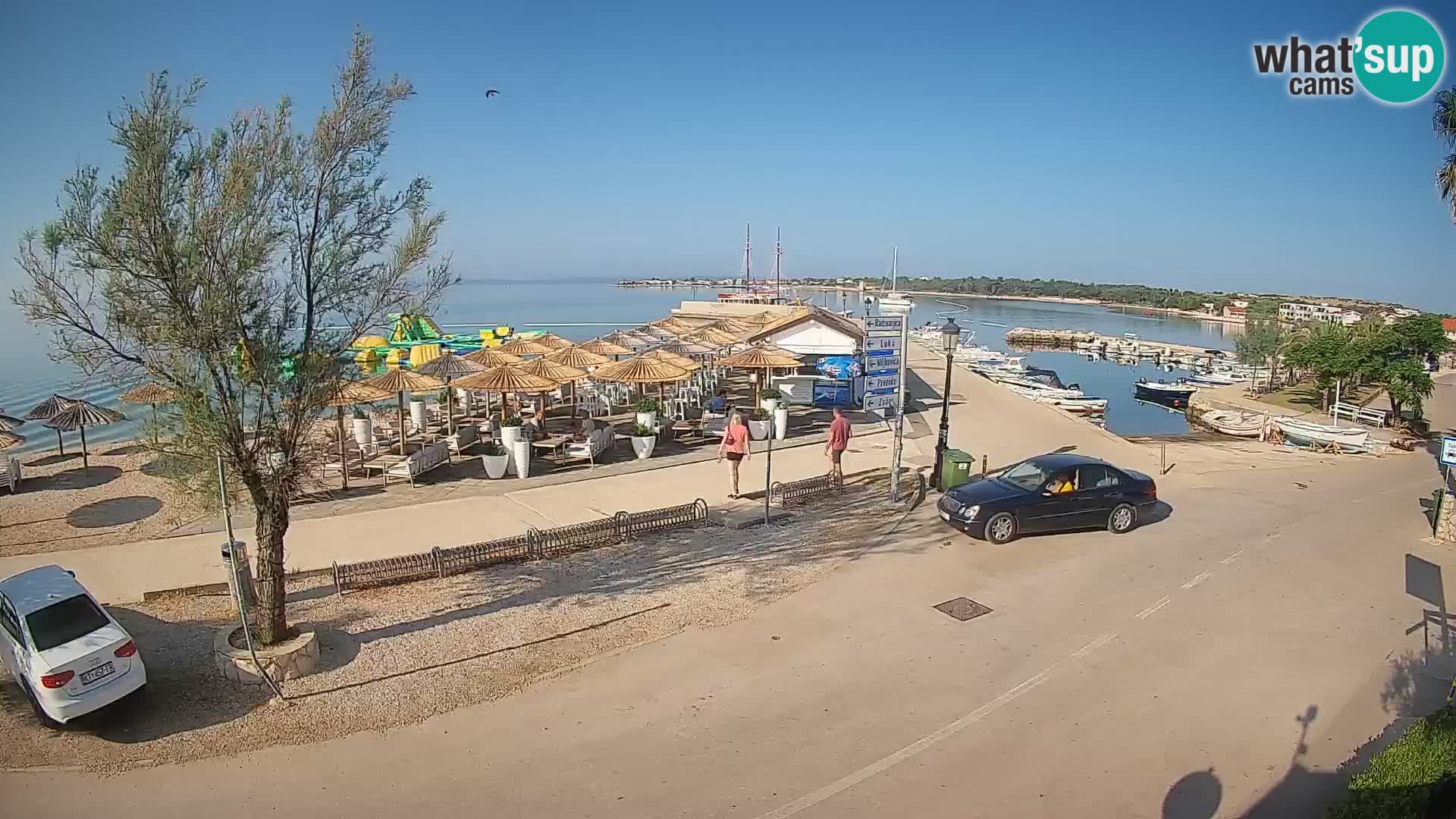 Vir LIVE webcam – Beach – Dalmatia – Croatia