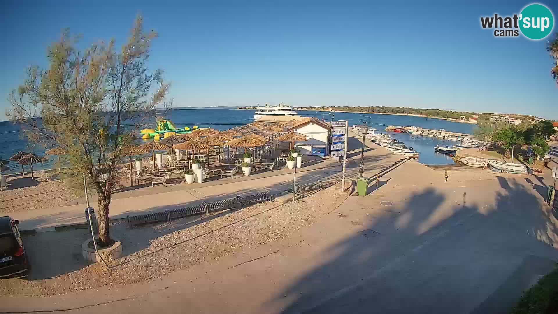 Vir LIVE webcam – Beach – Dalmatia – Croatia