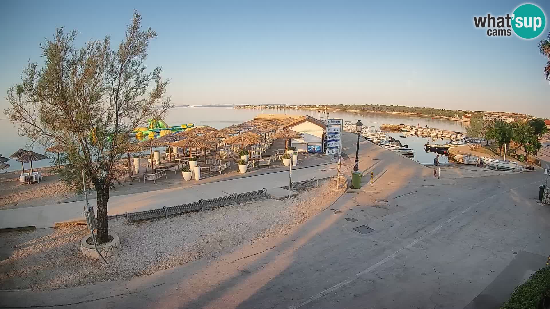 Vir LIVE webcam – Beach – Dalmatia – Croatia