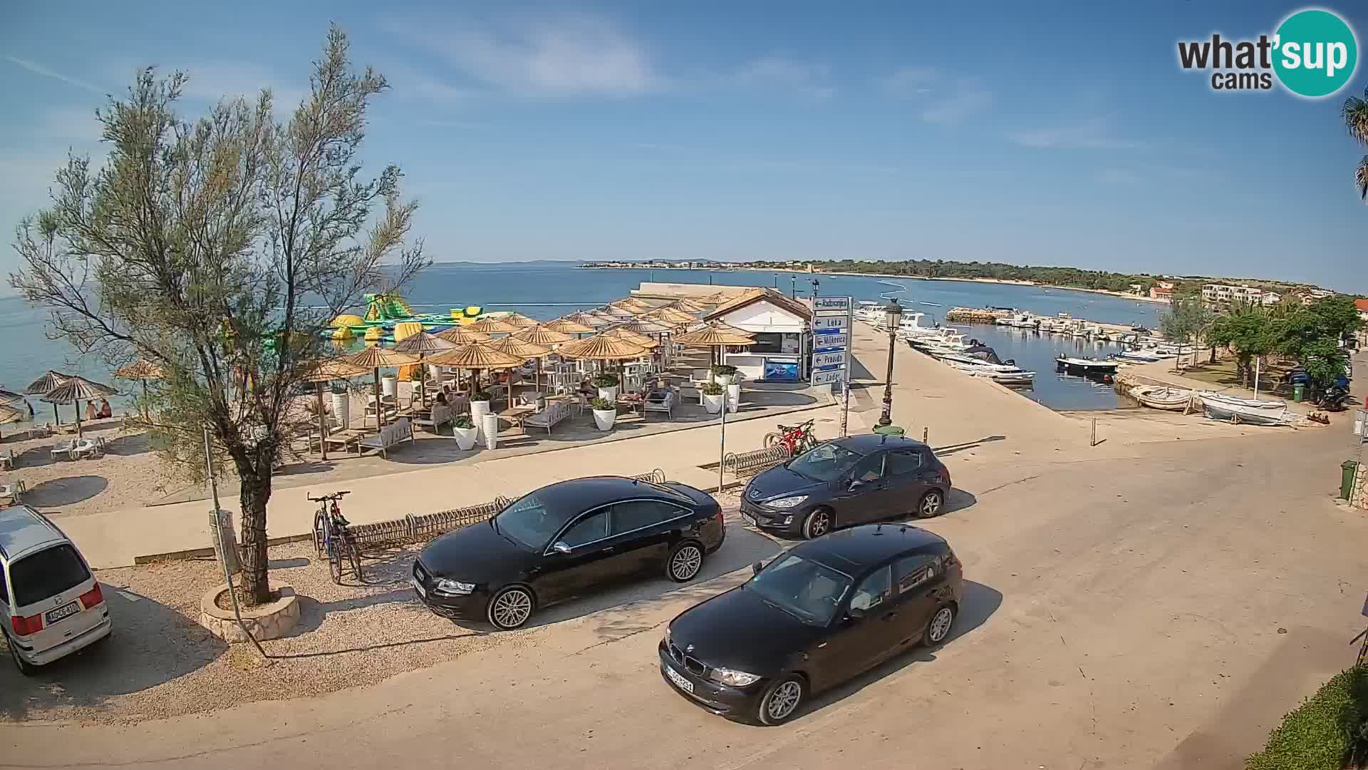 Vir LIVE webcam – Beach – Dalmatia – Croatia